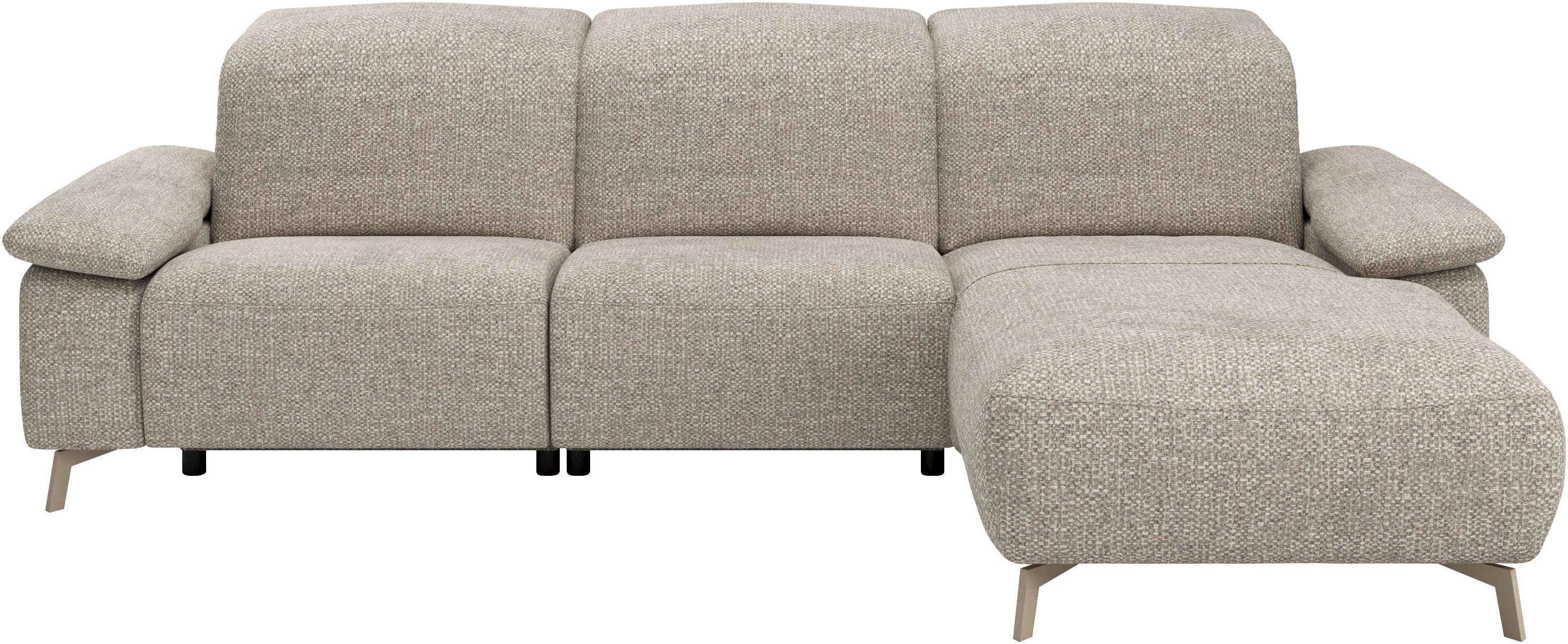 Musterring Ecksofa MR 370, intelligenter Komfort im modernen Design, Optionale Relaxfunktion, flexible Kopfteile & klappbare Armlehnen