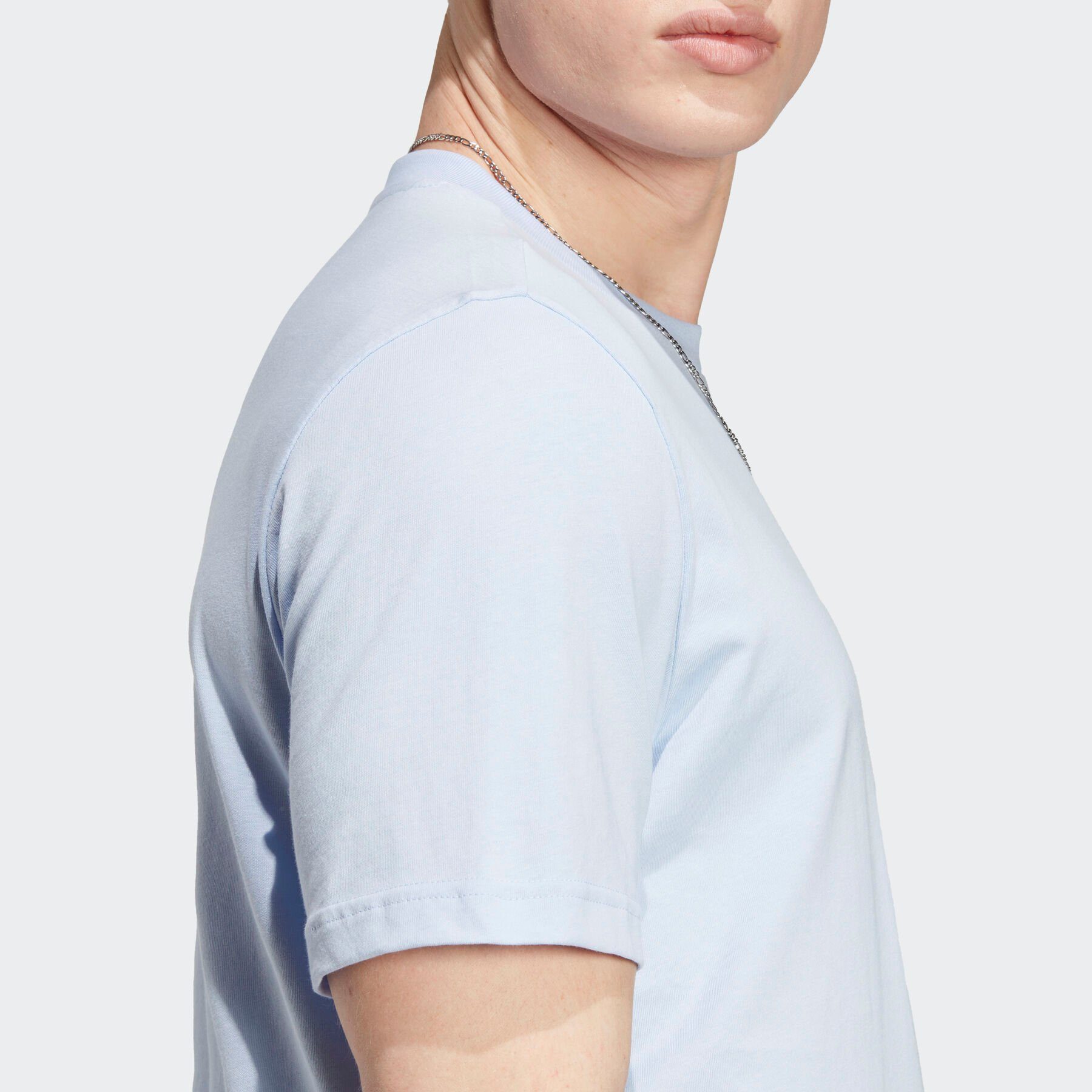 ESSENTIALS T-Shirt TREFOIL Blue Dawn adidas Originals