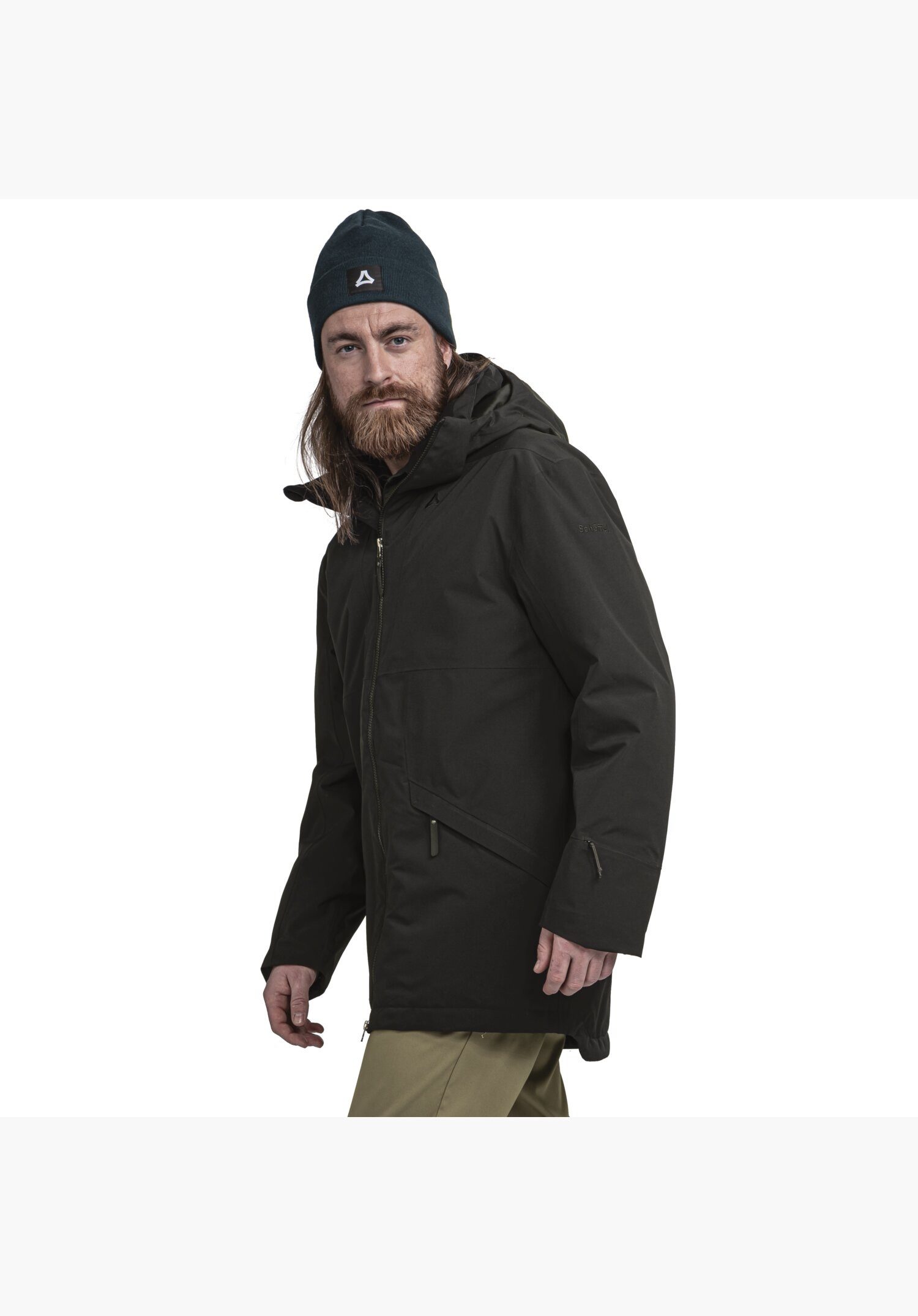 Schöffel Parka Ins Parka Style Malkay MNS mit PrimaLoft® Black Insulation Eco, aus Polyester