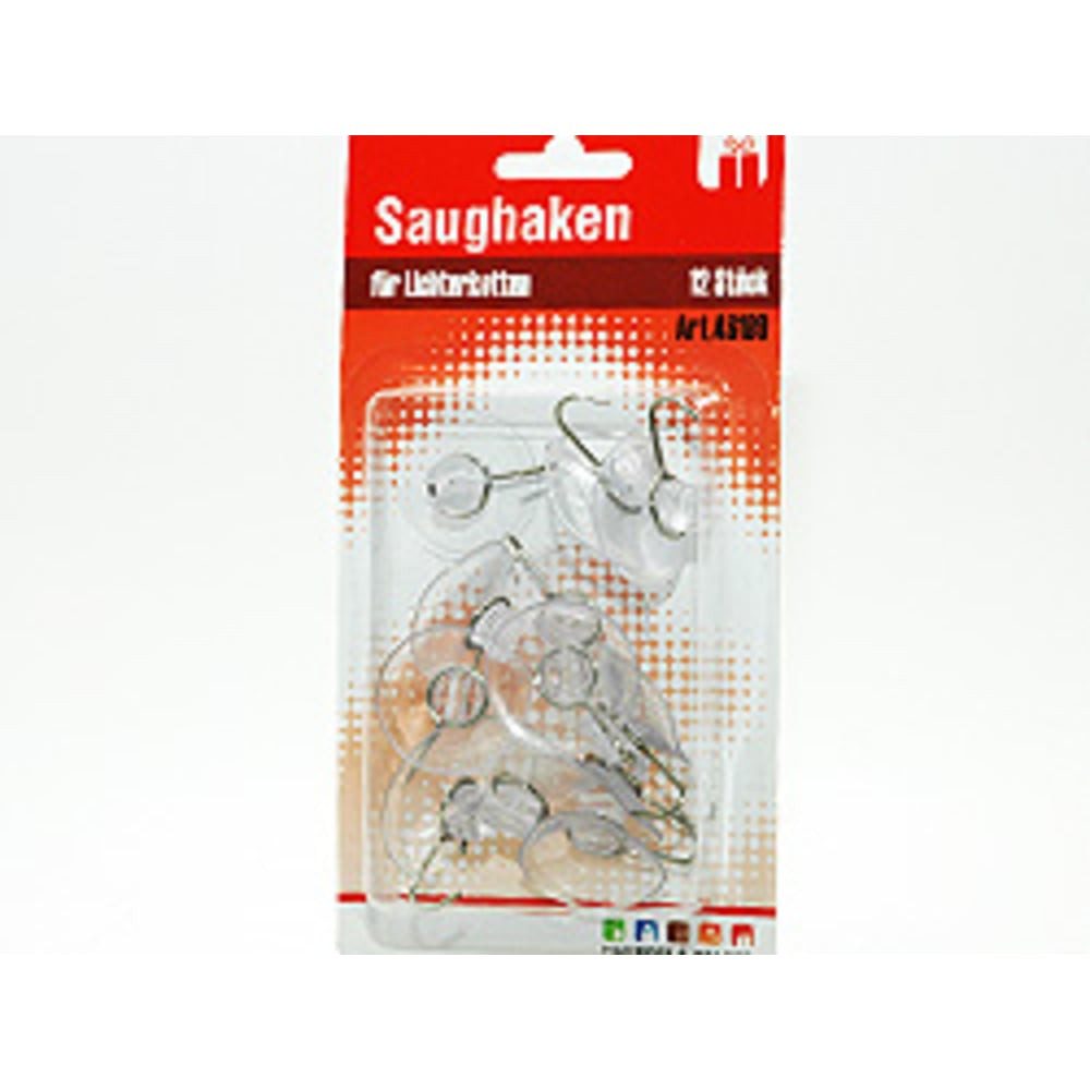 HundB Wandhaken Saughaken Metall, Ø32 mm, Schwarz, 10er Pack, (Mehrteiliges Set, 10-St., 10-teilig), Haken Saugnapf Metallhaken Befestigung Halterung Aufhänger