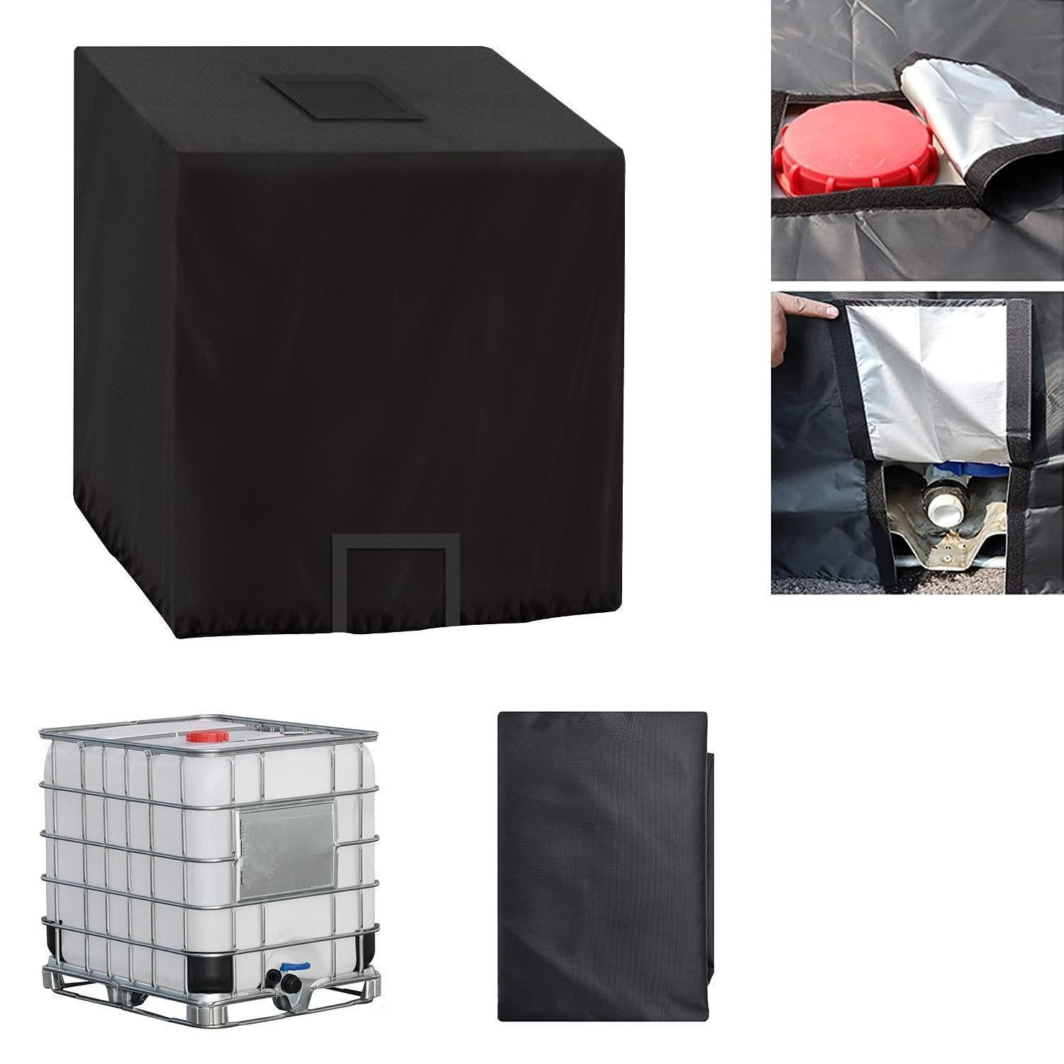 LuxusKollektion Schutzplane IBC Abdeckung Schutzhülle Abdeckplane 1000L 420D Tpy 1