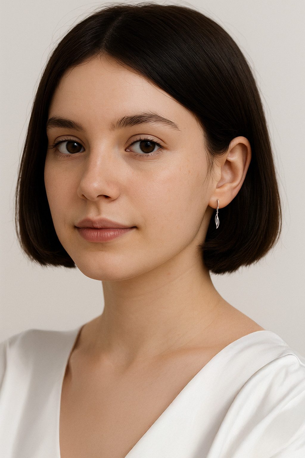 Sofia Milani Paar Ohrhänger Gebogen, 925 Silber Damen Schmuck - E2575 günstig online kaufen