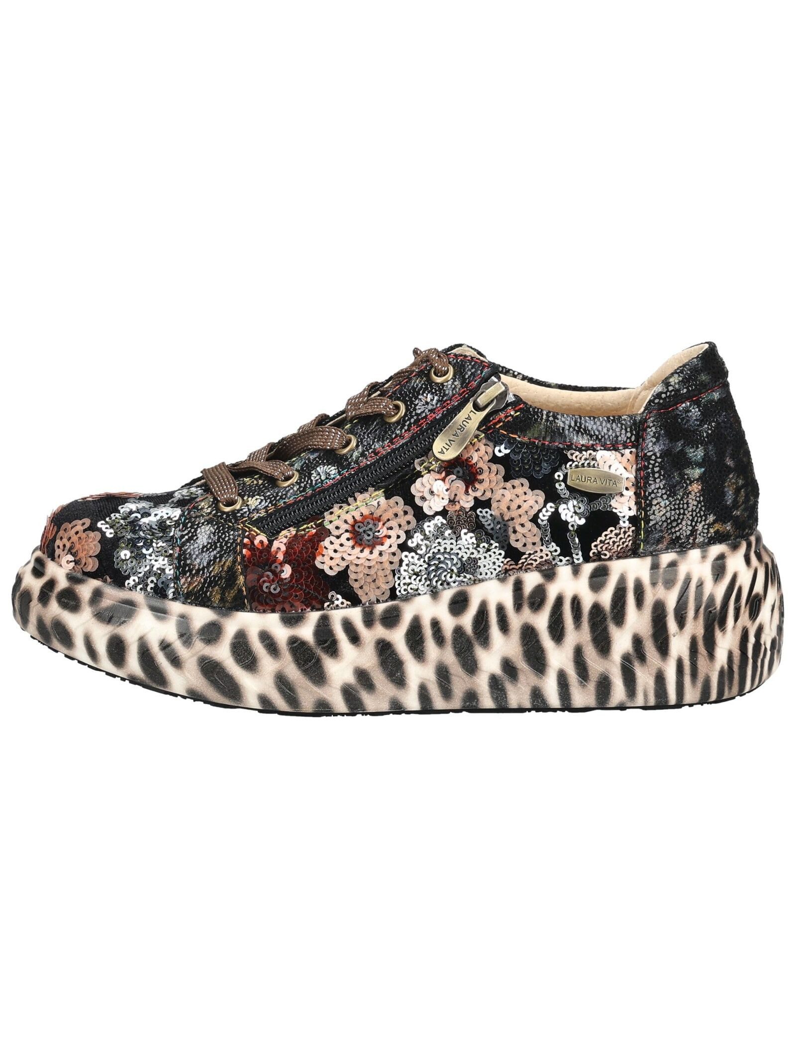 LAURA VITA LAURA VITA Sneaker Leder/Textil Plateausneaker