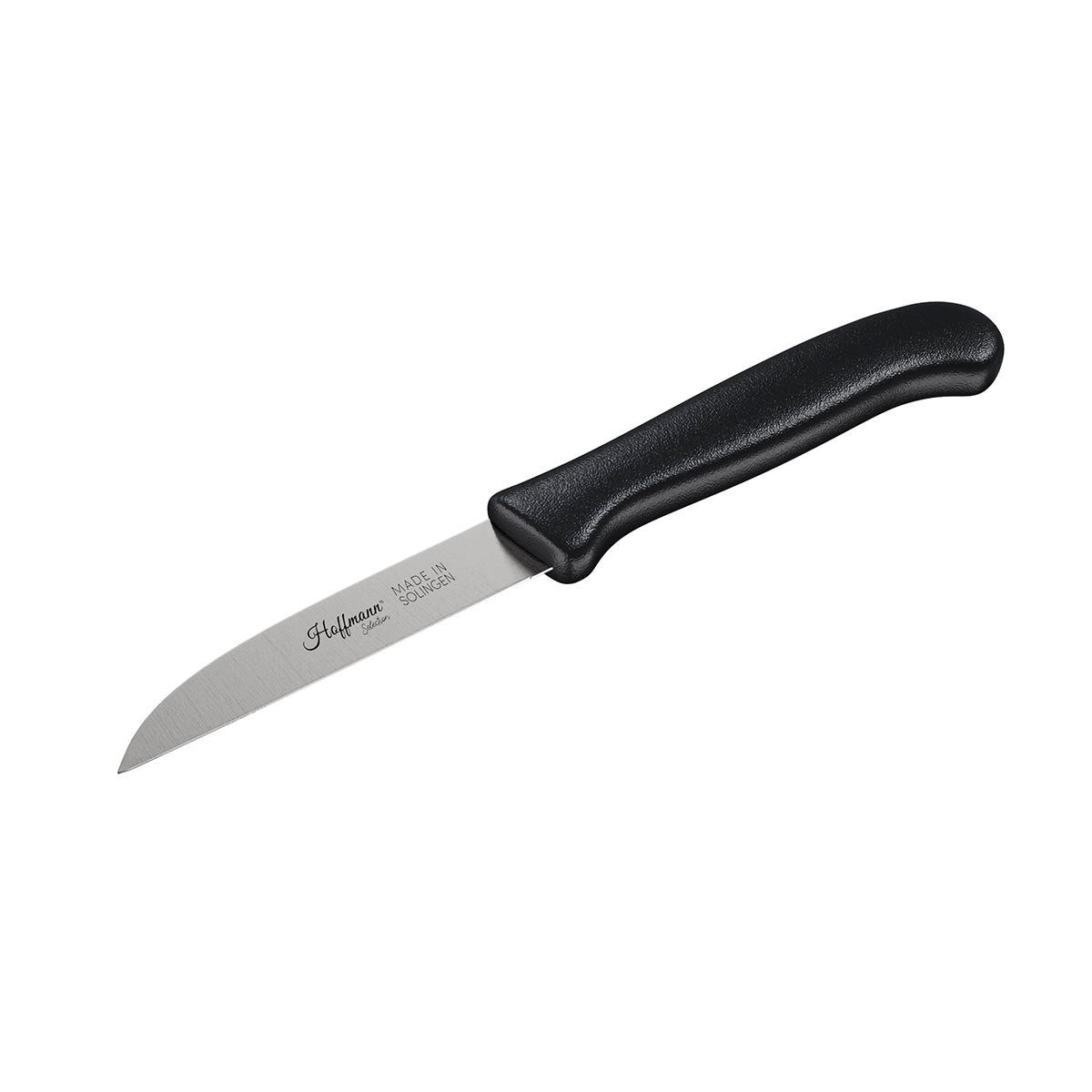 Hoffmann Germany Schneidmesser Zöppken Solingen 7,5 cm Kunststoffgriff – handgeschliffen, dünner Schliff, POM-Griff, Obstmesser & Gemüsemesser
