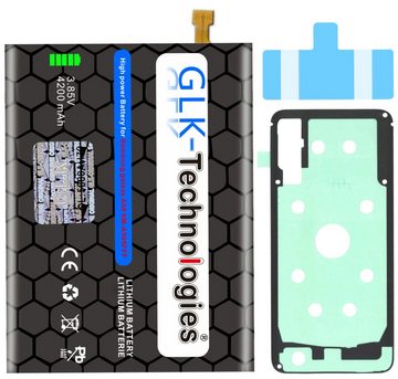 GLK-Technologies High-Capacity Ersatz-Akku kompatibel mit Samsung Galaxy A50 A505F A30 A305F A20 A205F EB-BA505ABU, Original GLK-Technologies Battery, accu, 4200 mAh Akku, inkl. Profi Werkzeug Set Kit Smartphone-Akku 4200 mAh (3.85 V)