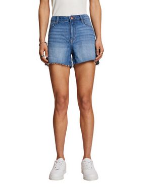 edc by Esprit Jeansshorts Jeans-Shorts mit ungesäumten Kanten