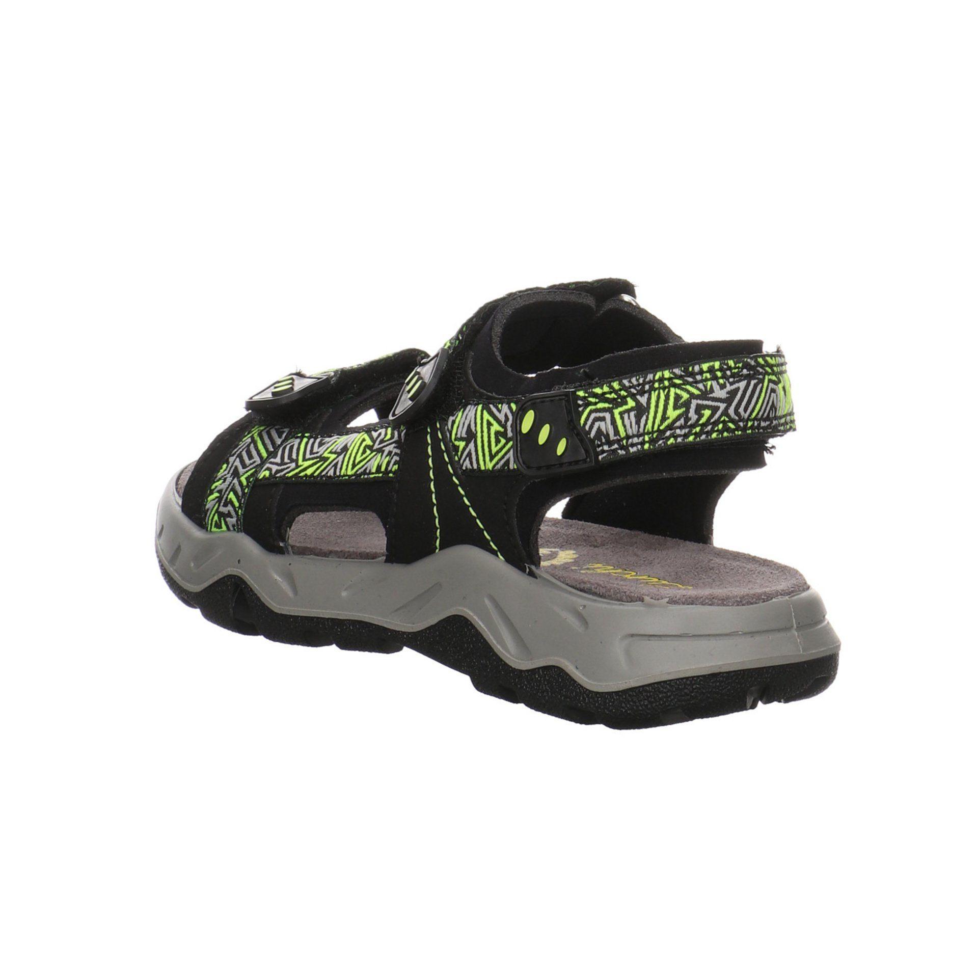 Salamander Lurchi Jungen Sandalen Kinderschuhe Odono Synthetikkombination Sandale Multi Sandale Black Schuhe