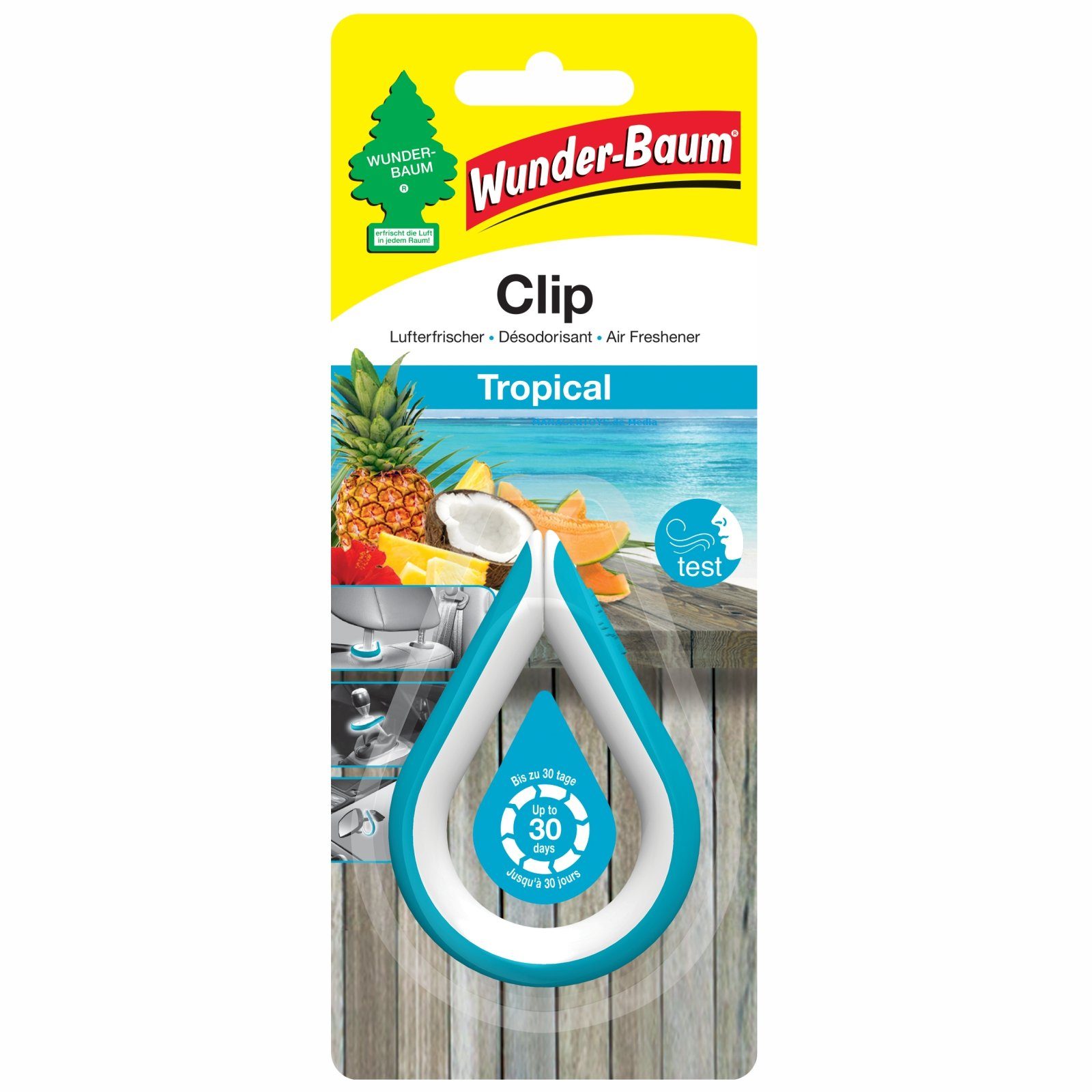 Kunstbaum Clip Tropical Wunderbaum Duft Lufterfrischer
