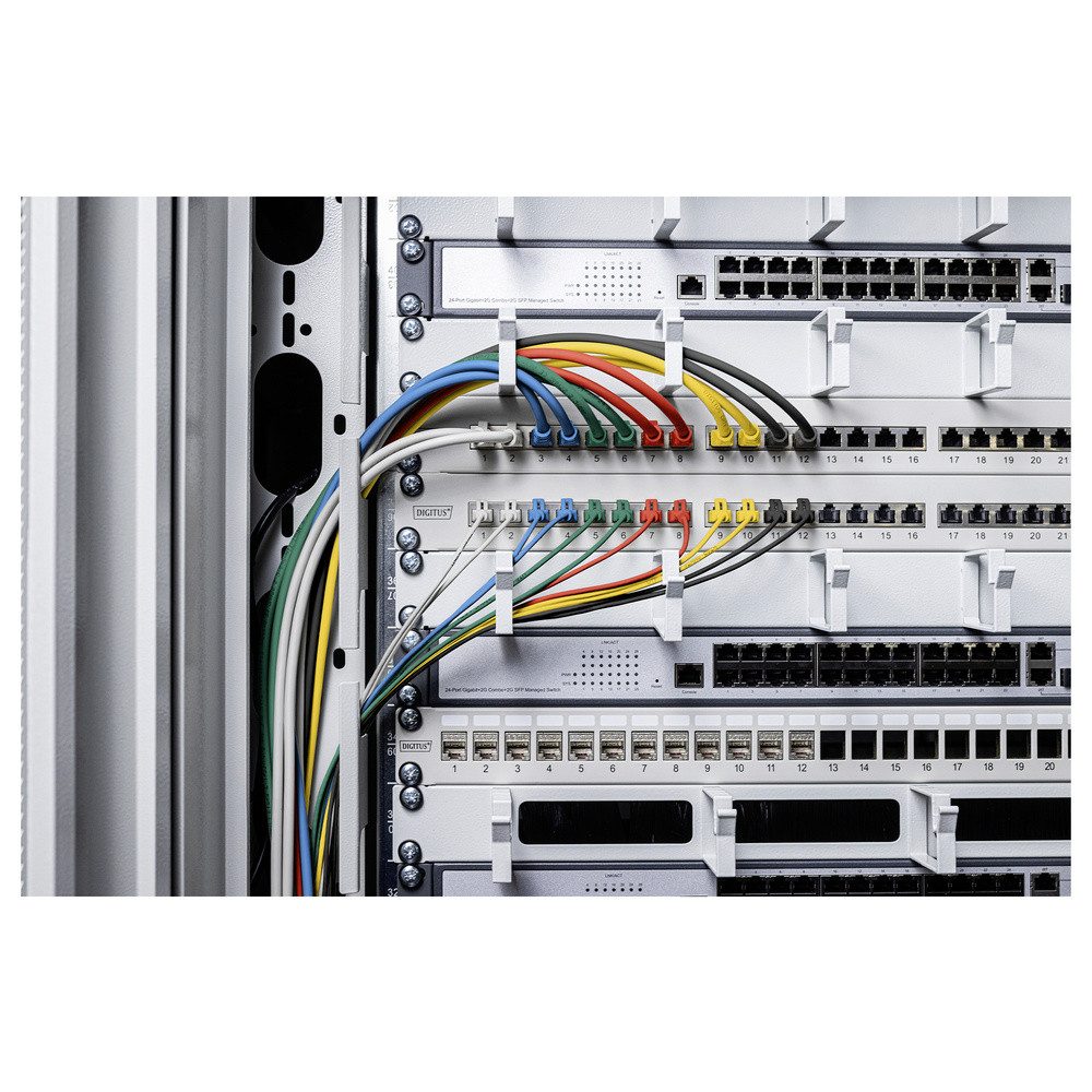 Digitus Digitus DK-1618-020S-R RJ45 Patchkabel CAT 6 U/UTP 2 m Rot 1 St. Netzkabel, (200.00 cm)