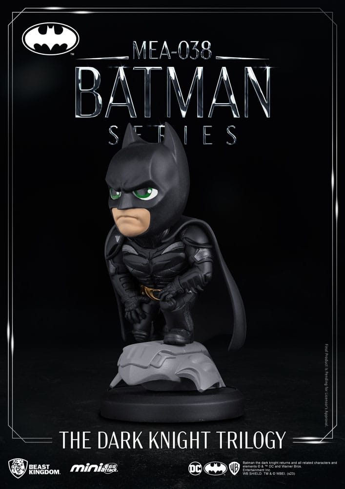 Beast Kingdom Toys Merchandise-Figur DC Comics Mini Egg Attack Figur The Dark Knight Trilogy Batman 8 cm