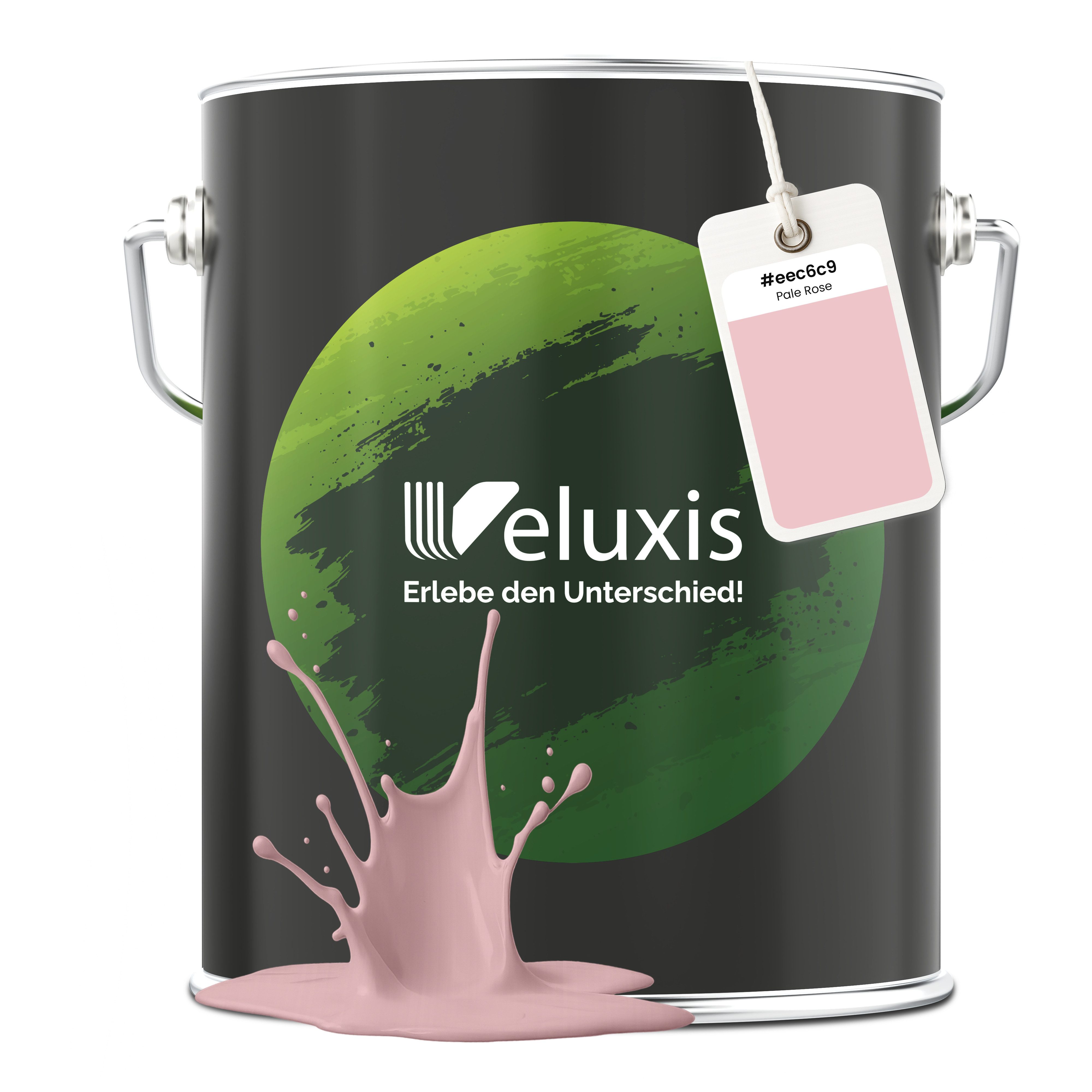 Veluxis Wandfarbe Veluxis® Edle Wandfarbe, für den Innenraum - Deckkraft-Klasse 1, Streifenfrei & tropfarm