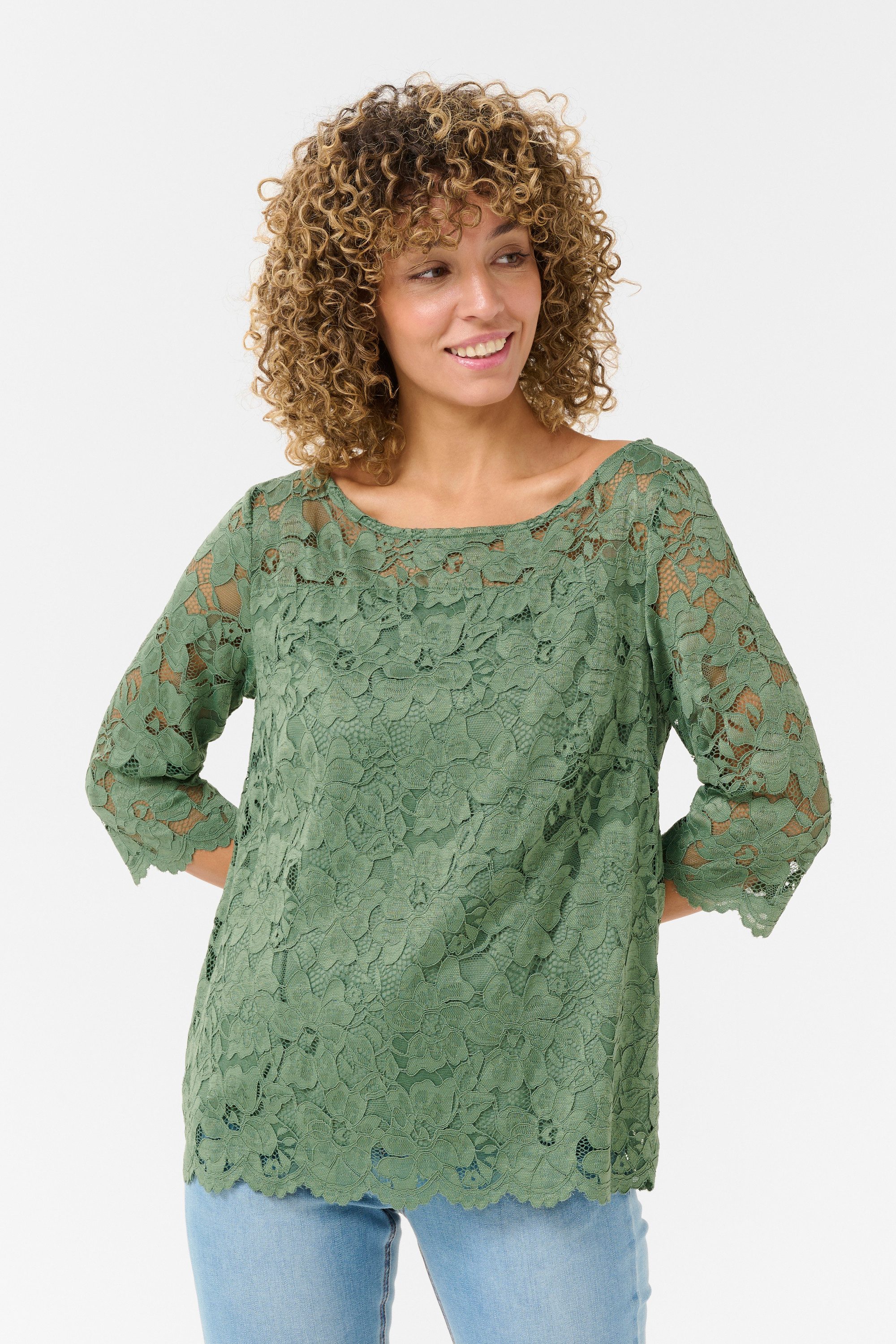 Cream Kurzarmbluse Kurzarm-Bluse CRPria