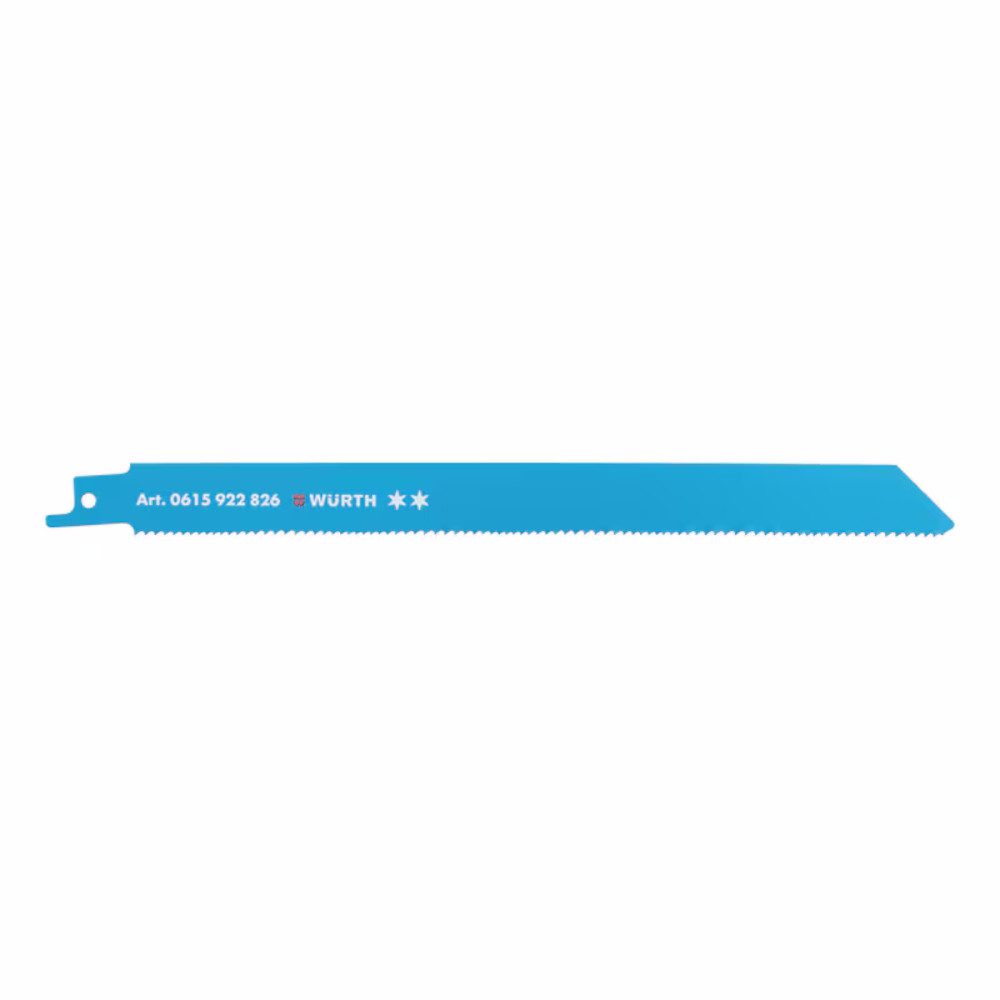 Würth Säbelsägeblatt 5er Pack2S (1,8-2,6) für Metallprofile und Rohre 3 - 10 mm