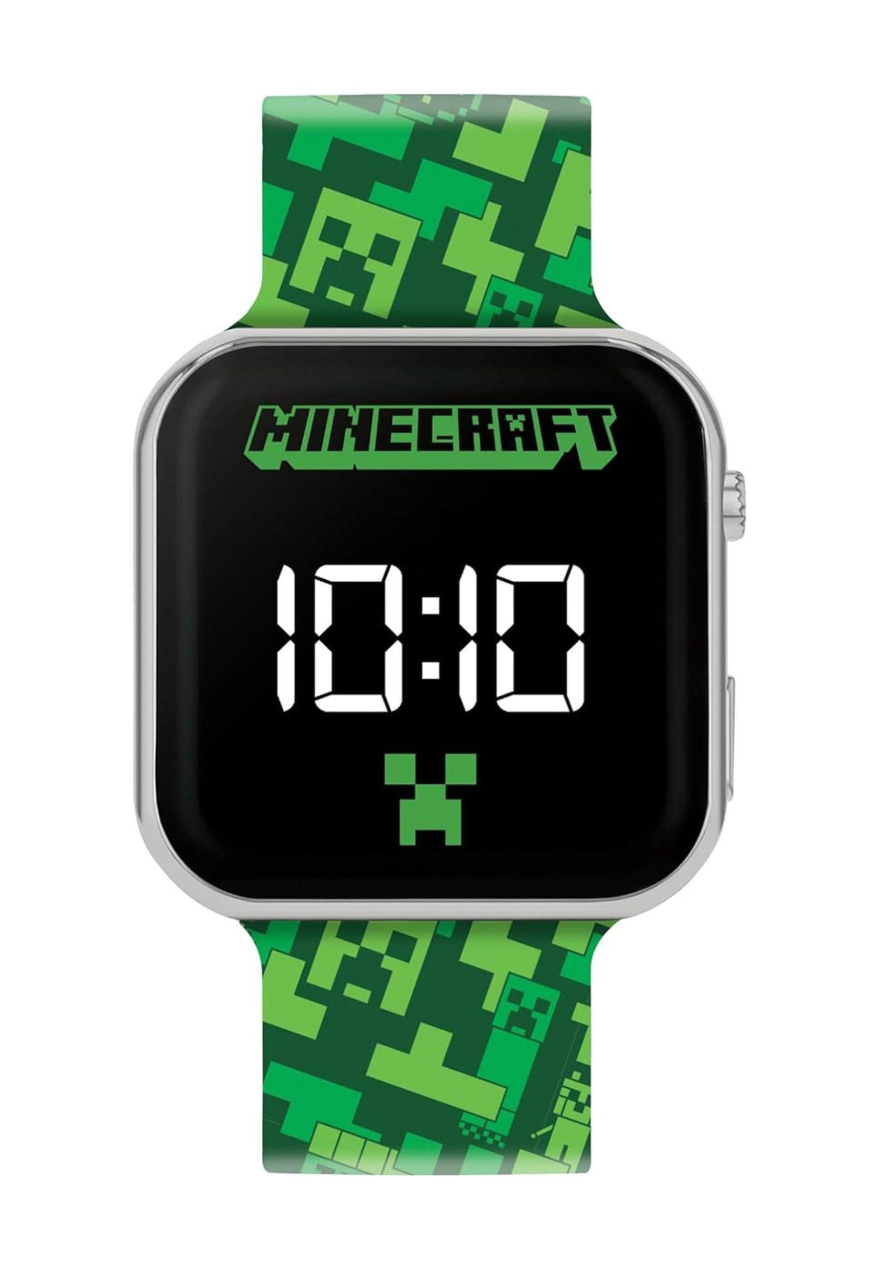 Disney Digitaluhr Minecraft Casual LED-Uhr, (Set)