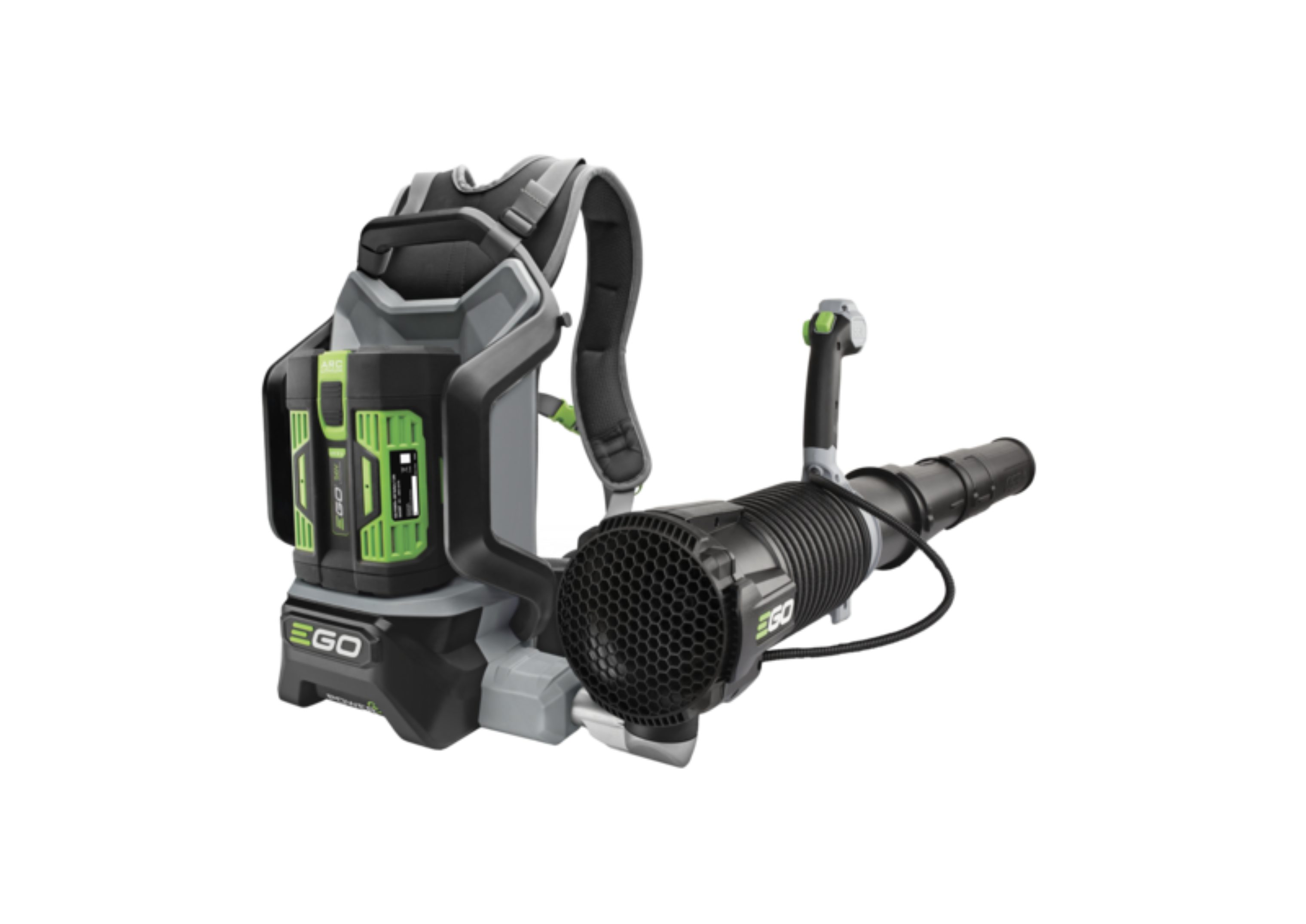 EGO Europe Akku-Laubbläser EGO Rückenlaubbläser 1019m³/h mit 5.0 Ah Akku und Ladegerät LB6002E