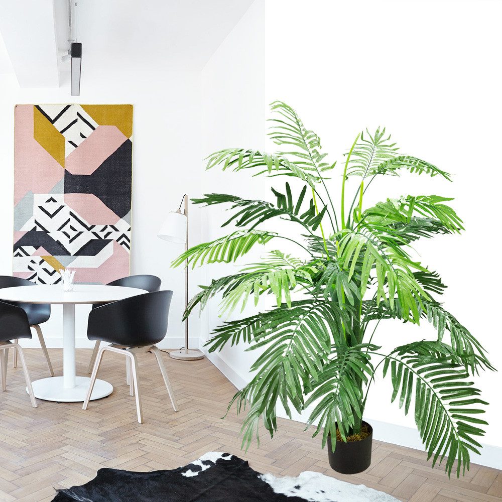 Kunstpalme Kunstpflanze Kunstpalme Palme Palmenbaum Künstliche günstig online kaufen