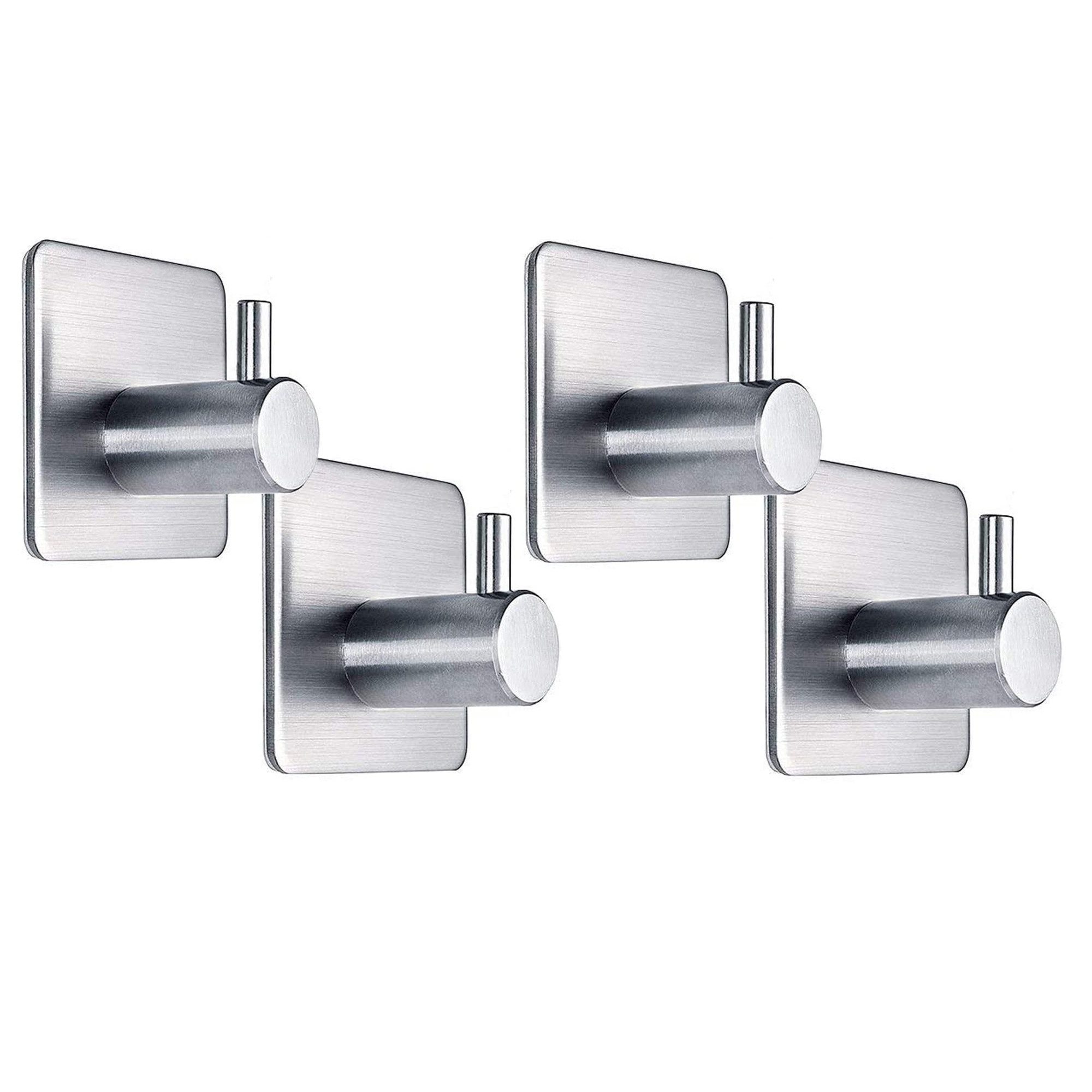 BernhStein Living Handtuchhaken, Klebehaken, Wandhaken gebürstetes Edelstah günstig online kaufen