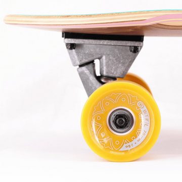 BTFL Skateboard SOL - Surfskate Cruiser komplett (1-St)