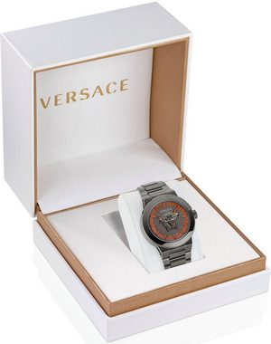 Versace Quarzuhr MEDUSA INFINITE GENT, VE7E00723, Armbanduhr, Herrenuhr, Swiss Made, Leuchtzeiger, Saphirglas, analog