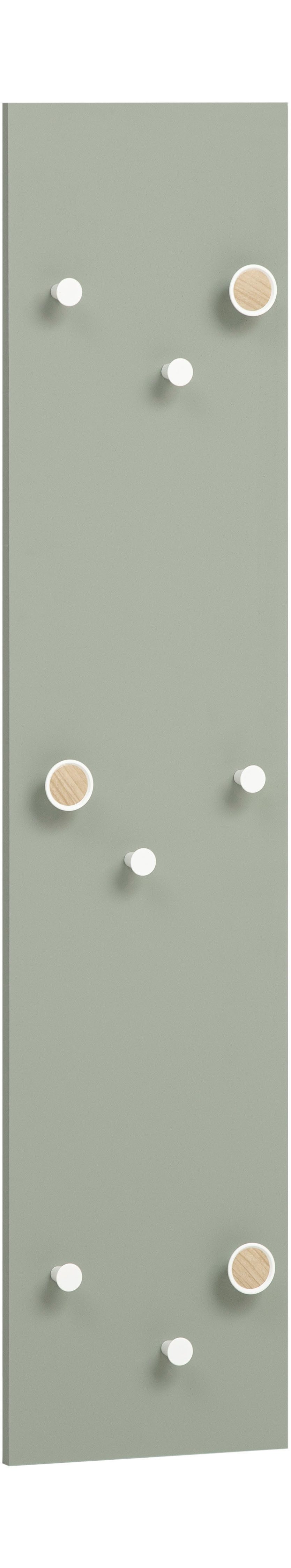 Schildmeyer Garderobenpaneel Bjarne, Breite 24 cm, Mit 9 Kleiderhaken, teil günstig online kaufen