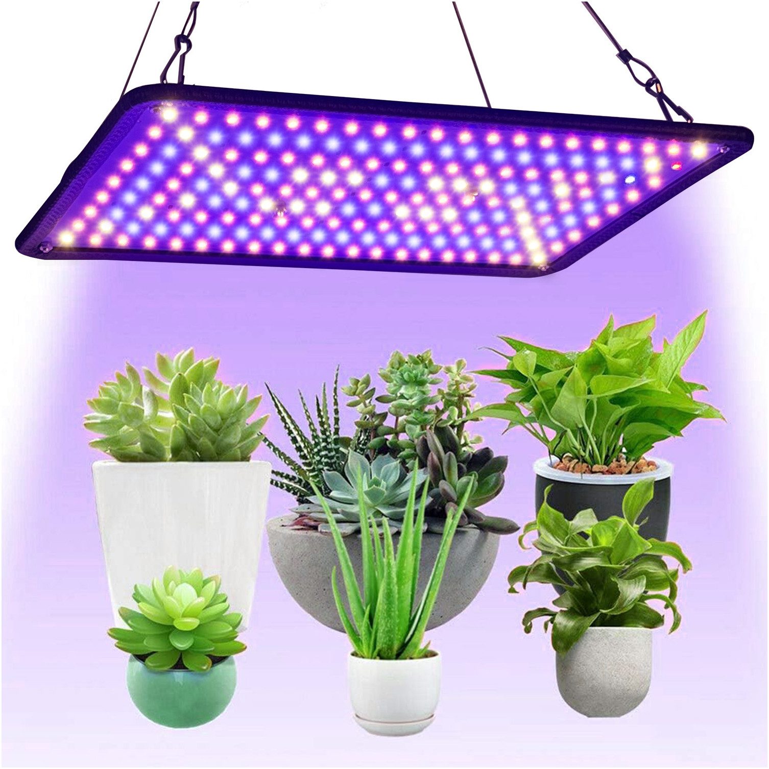 Jibenhome Pflanzenlampe 180 LEDs LED Grow Lampe für Wachsen Anlage Gemüse O günstig online kaufen