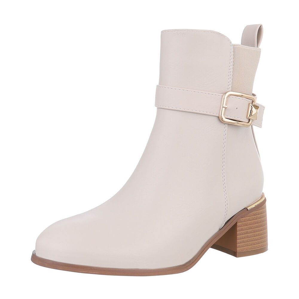 Ital-Design Damen Elegant Stiefelette (87214630) Blockabsatz günstig online kaufen