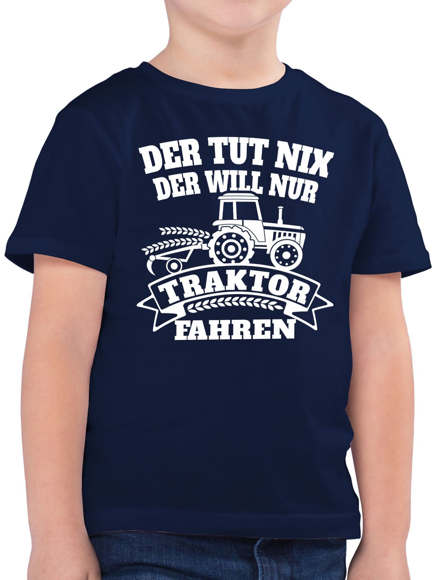 T-Shirt Der tut nix der will nur Traktor fahren