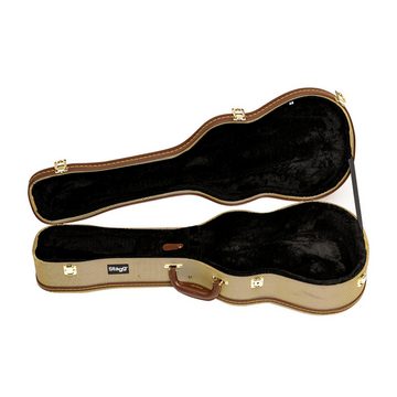 Stagg Gitarrentasche GCX-UKB GD Ukulelenkoffer für Bariton-Ukulele