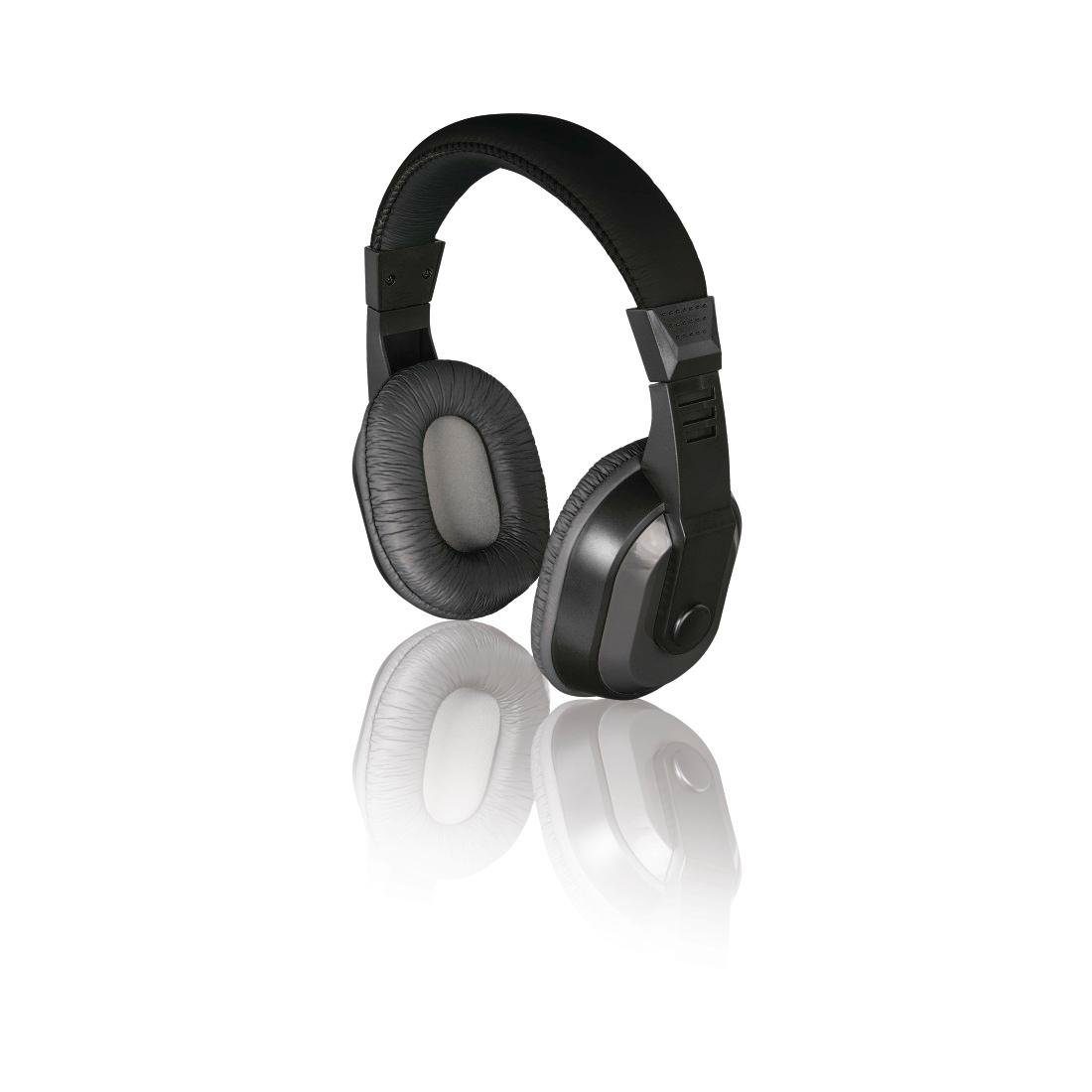 Thomson Навушники Over Ear mit passiver Geräuschreduzierung, schwarz Over-Ear-Kopfhörer (Geräuschisolierung, angenehmer Tragekomfort, guter Klang)