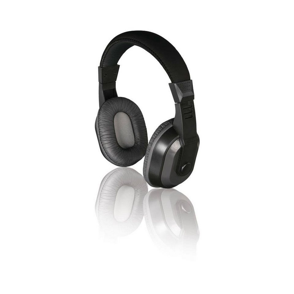 Thomson Kopfhörer Over Ear mit passiver Geräuschreduzierung, schwarz Over- Ear-Kopfhörer (Geräuschisolierung, angenehmer Tragekomfort, guter Klang)