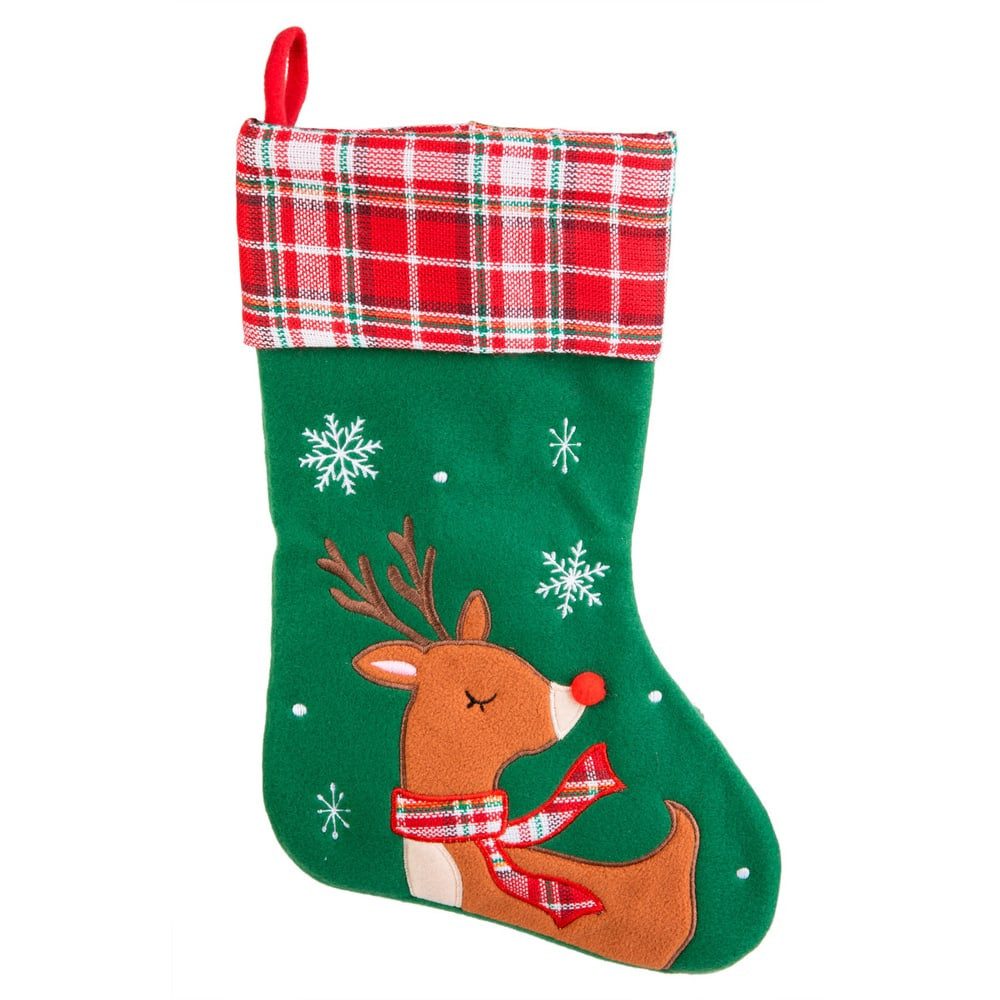 MICA Nikolausstiefel Nikolausstiefel - grün/rot - günstig online kaufen
