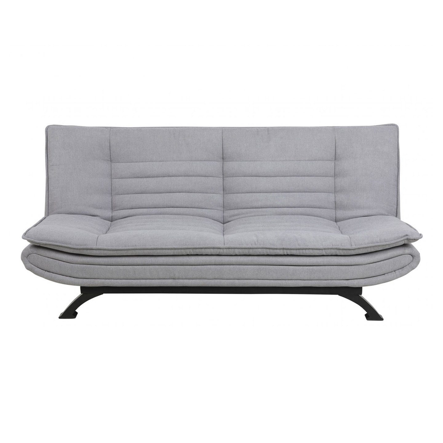 ebuy24 Schlafsofa »Fanny Schlafsofa in Kunstleder schwarz.«