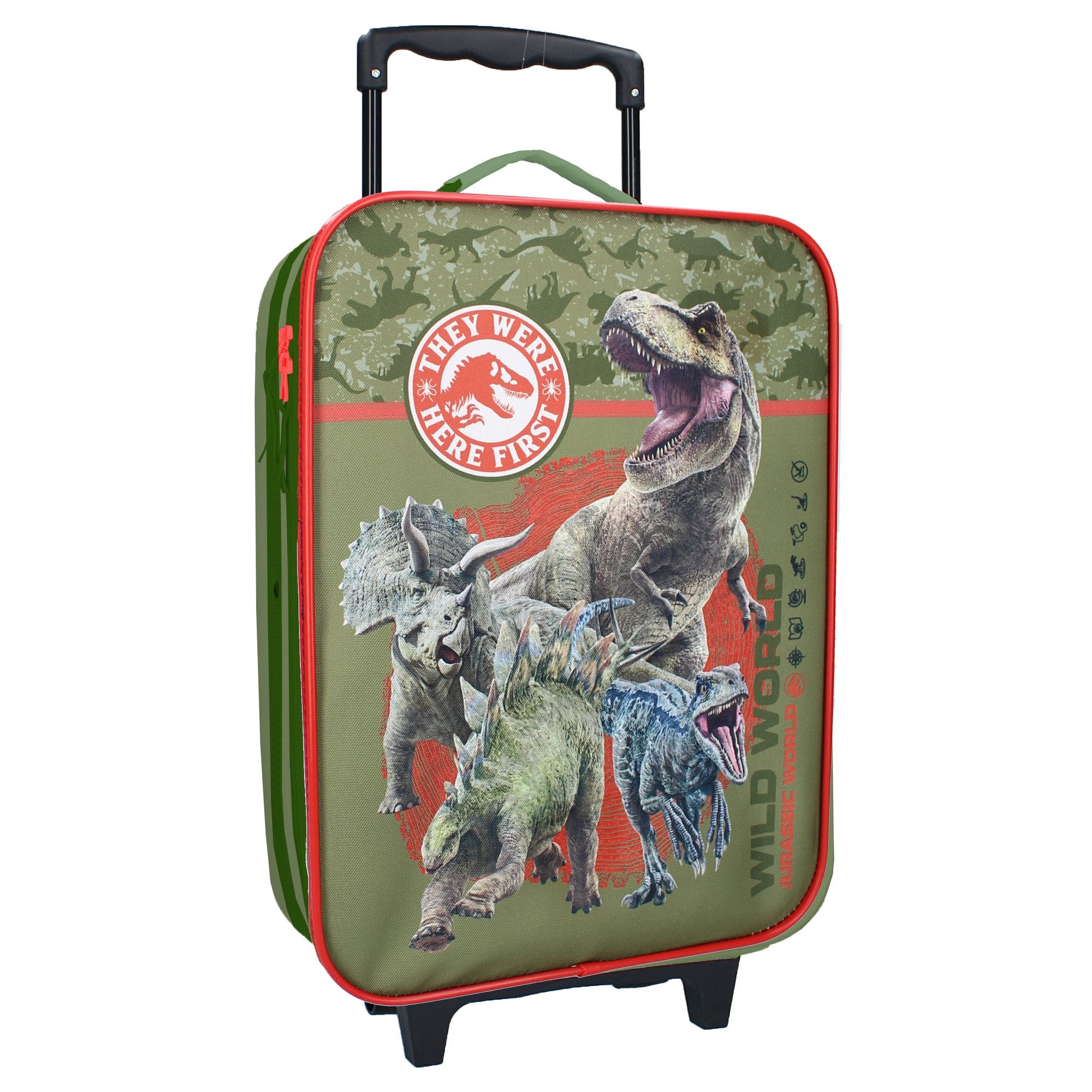 Vadobag Trolley, mit coolem Jurassic World-Motiv