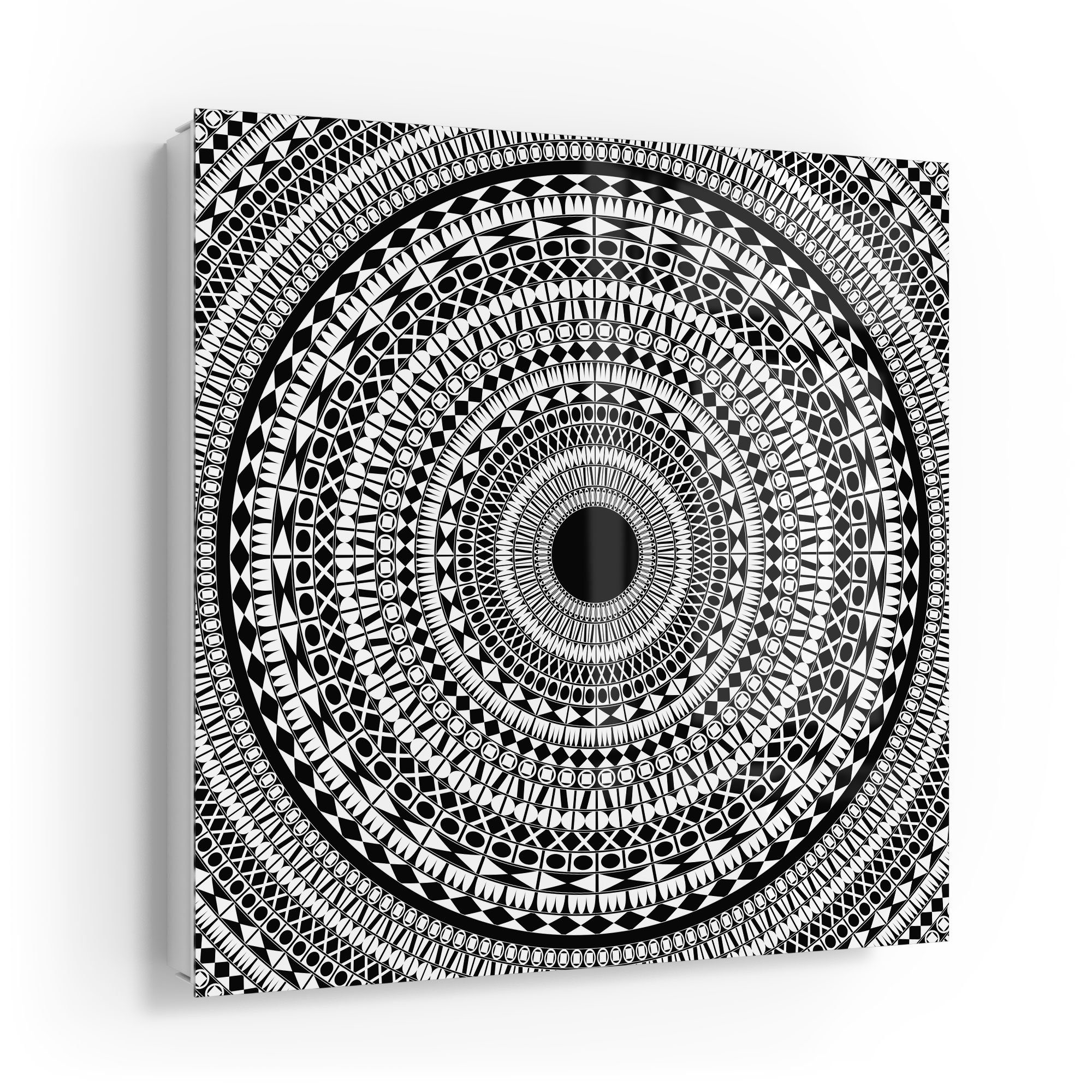 DEQORI Schlüsselkasten 'Kreisförmiges Mandala', Glas Schlüsselbox modern ma günstig online kaufen