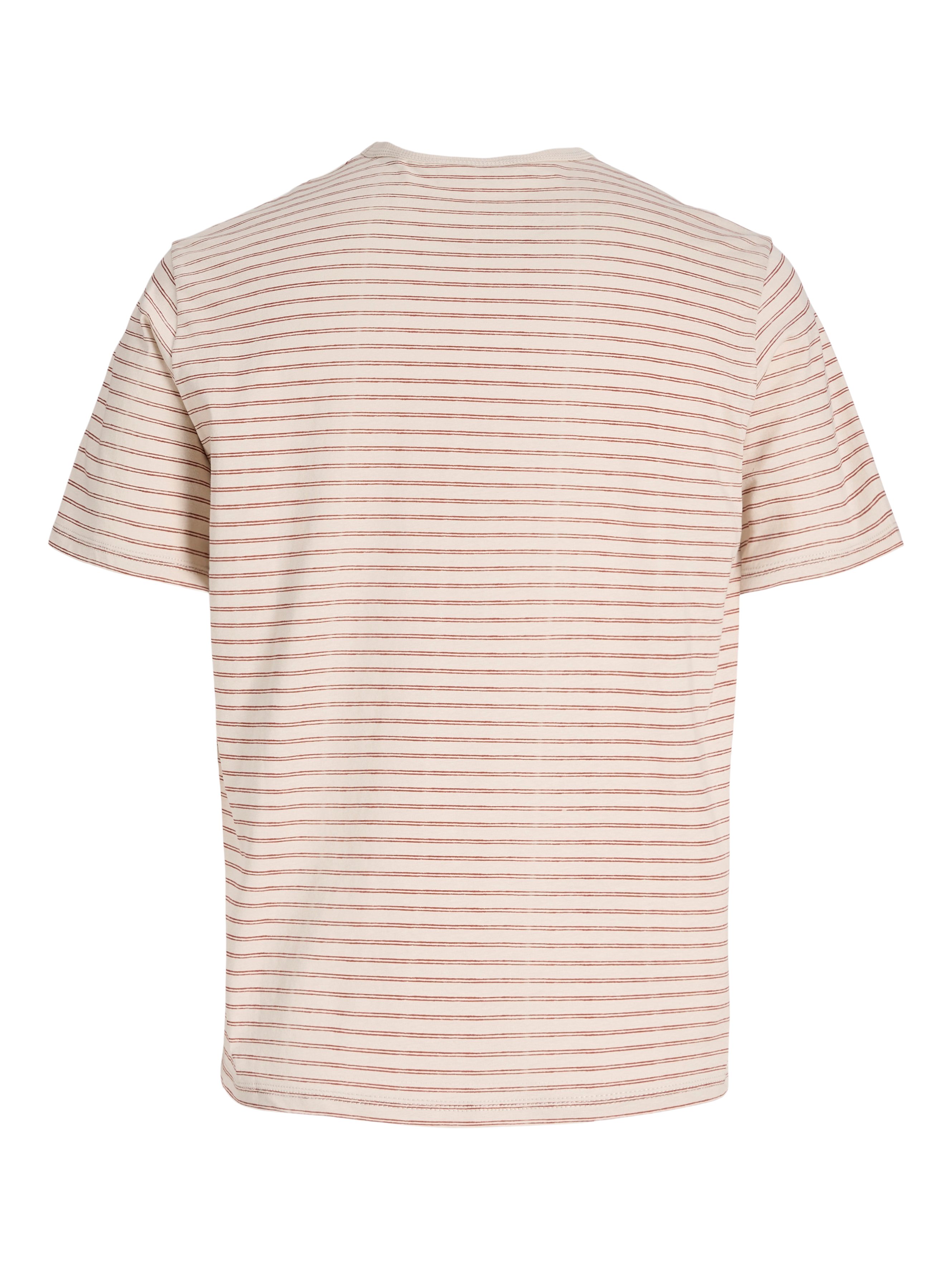 Jack & Jones Rundhalsshirt JJDEVIN DAYTONA STRIPED TEE SS CREW NECK Baumwollmischung, relaxed fit – Bild 3 von 4