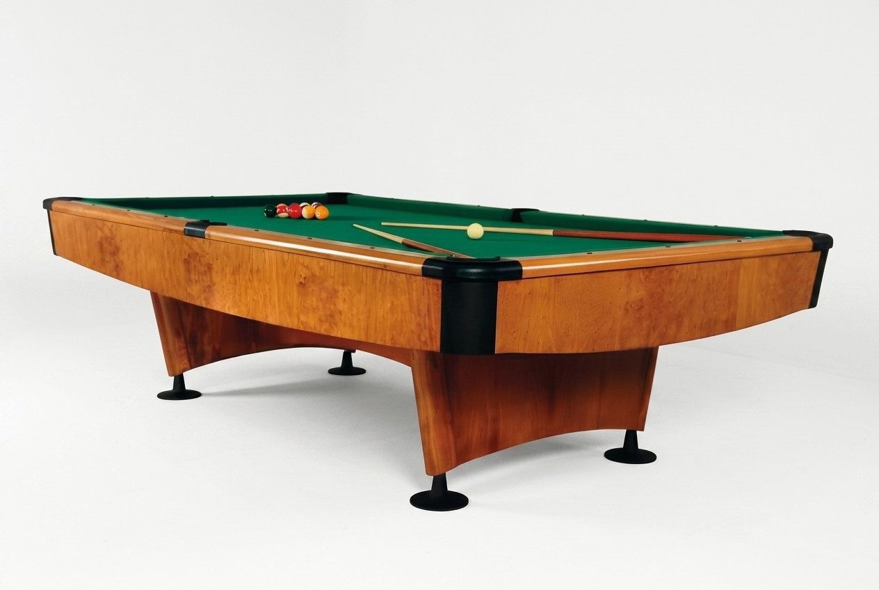 Xlmoebel Billardtisch Hochwertiger Holz-Pooltisch für Freizeit- und Profispieler, Hergestellt in Europa
