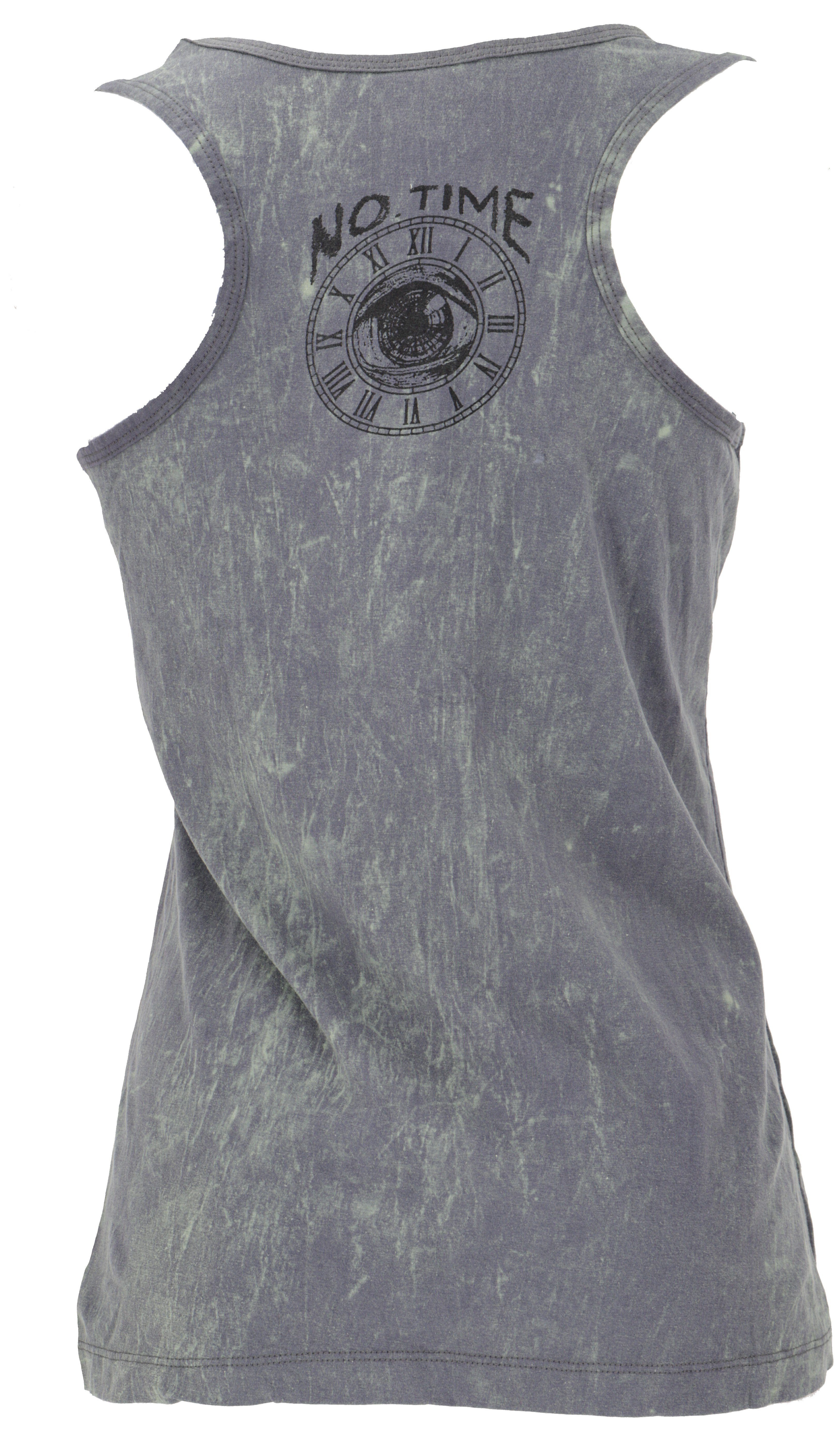 Guru-Shop T-Shirt No Time Tank Top, Yoga-Top - Drittes Auge/.. Festival, Go günstig online kaufen