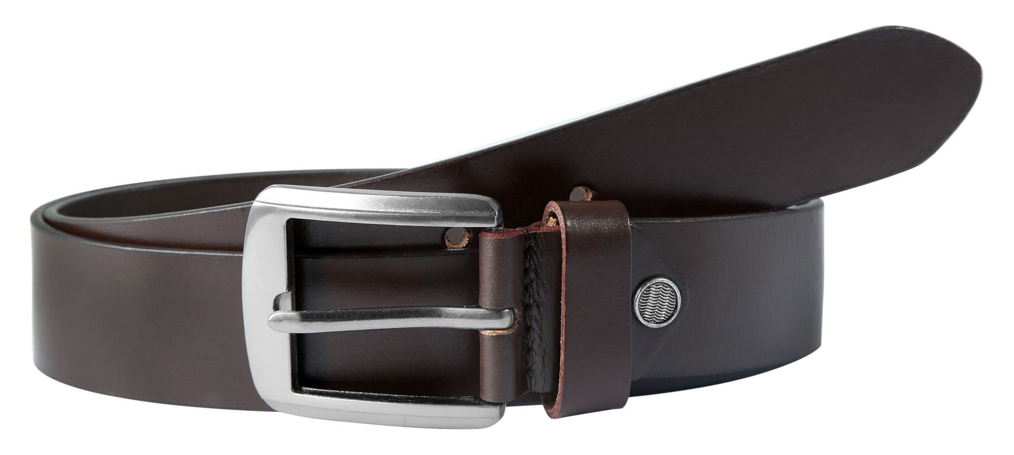 Ledergürtel hochwertiges Echt Leder, braun, 90 cm - 130 cm (Bundweite)
