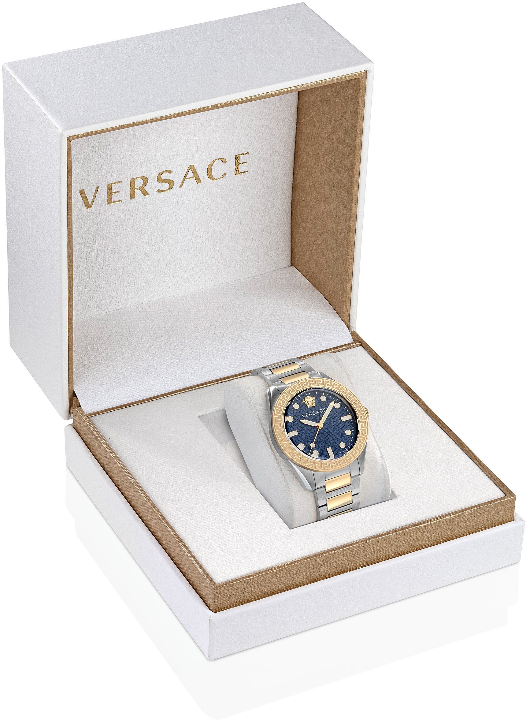 Versace VE2T00422 GRECA Uhr DOME, Schweizer