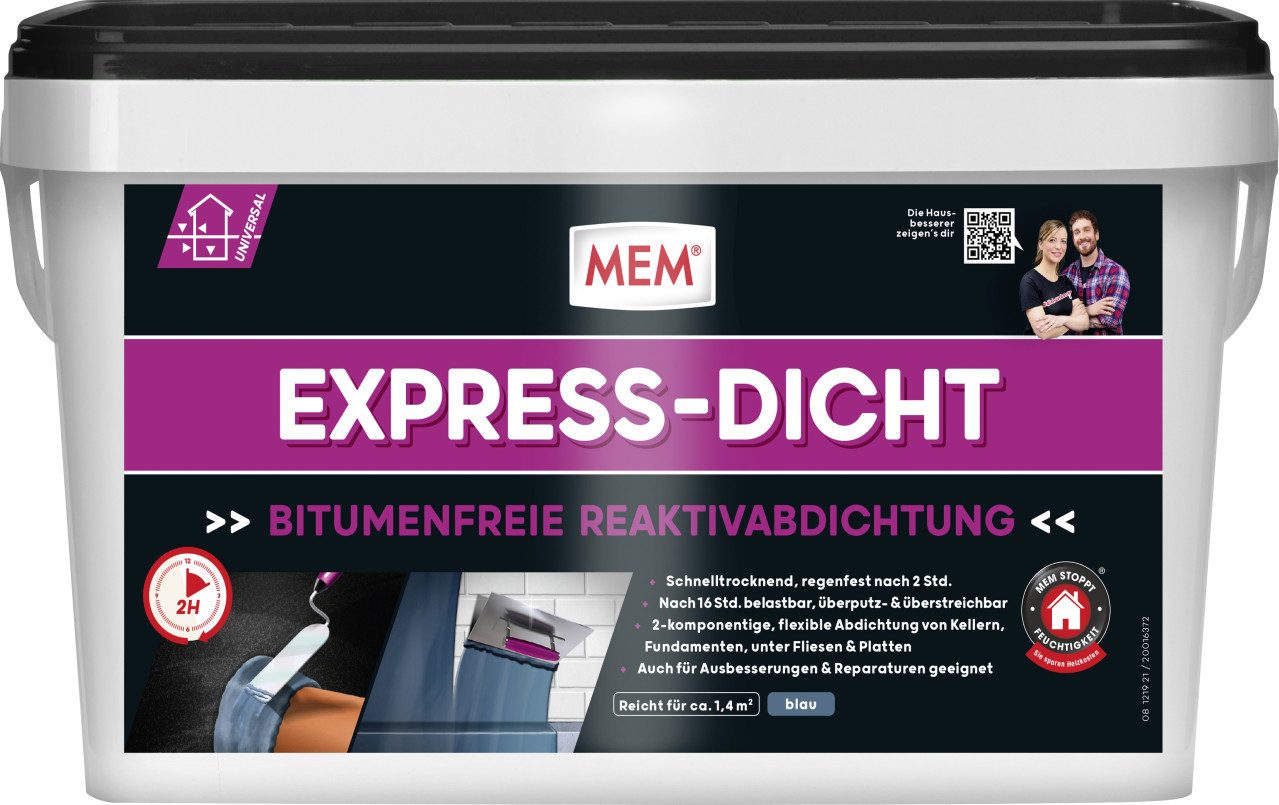 MEM Bauchemie Duschdichtung MEM Express-Dicht 5 kg