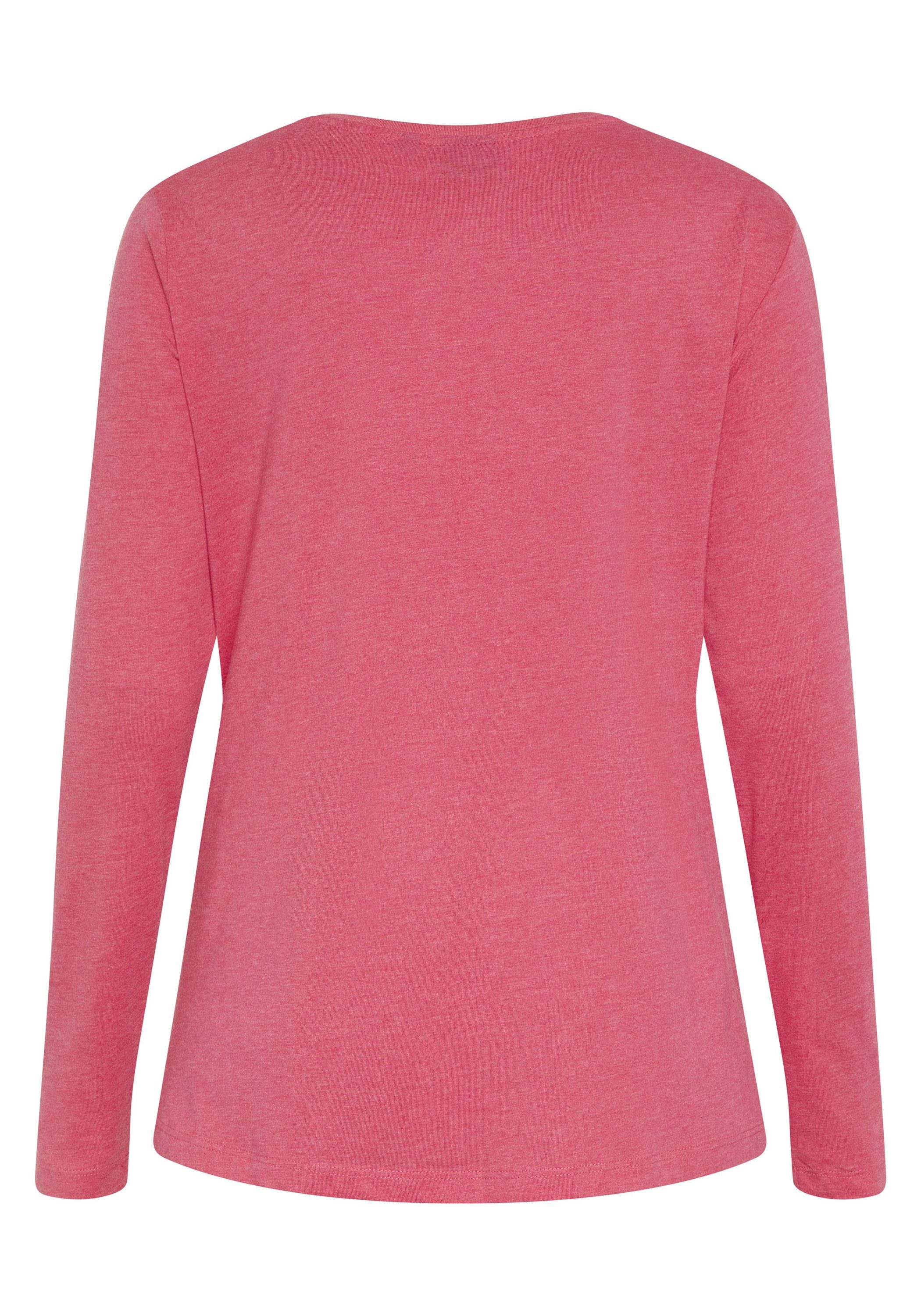 Polo Sylt Print-Shirt im Label-Design günstig online kaufen