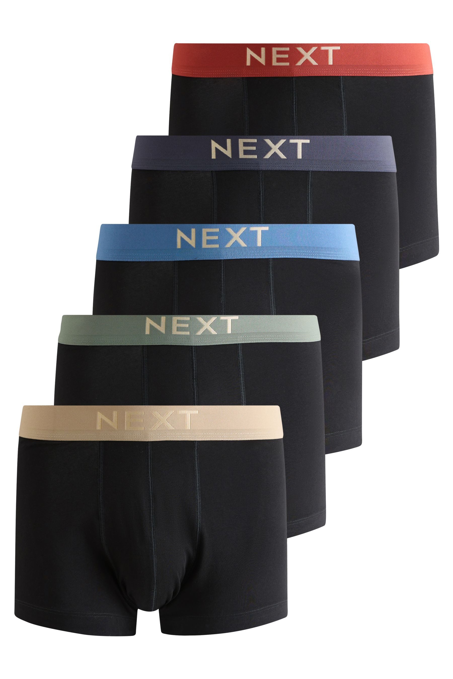Next Boxershorts Unterhosen Boxershorts 5er-Pack (5-St)