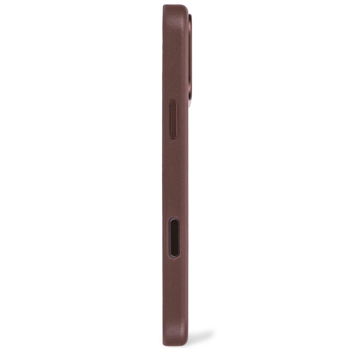 DECODED Leather Backcover iPhone 17 Pro Chocolate