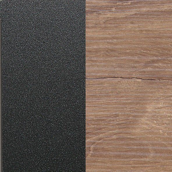 Mäusbacher Schreibtisch cm, Office, System stirling oak oak Big elektrisch 180 schwarz | stirling höhenverstellbar matt / Breite