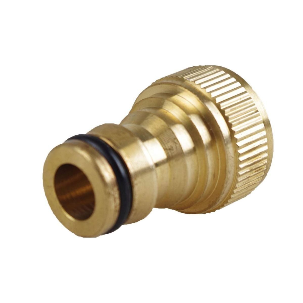 XCLOU Anschlussstück Hahnanschluss Schlauchkupplung Messing 1/2'' Innengewinde, Steckkupplung