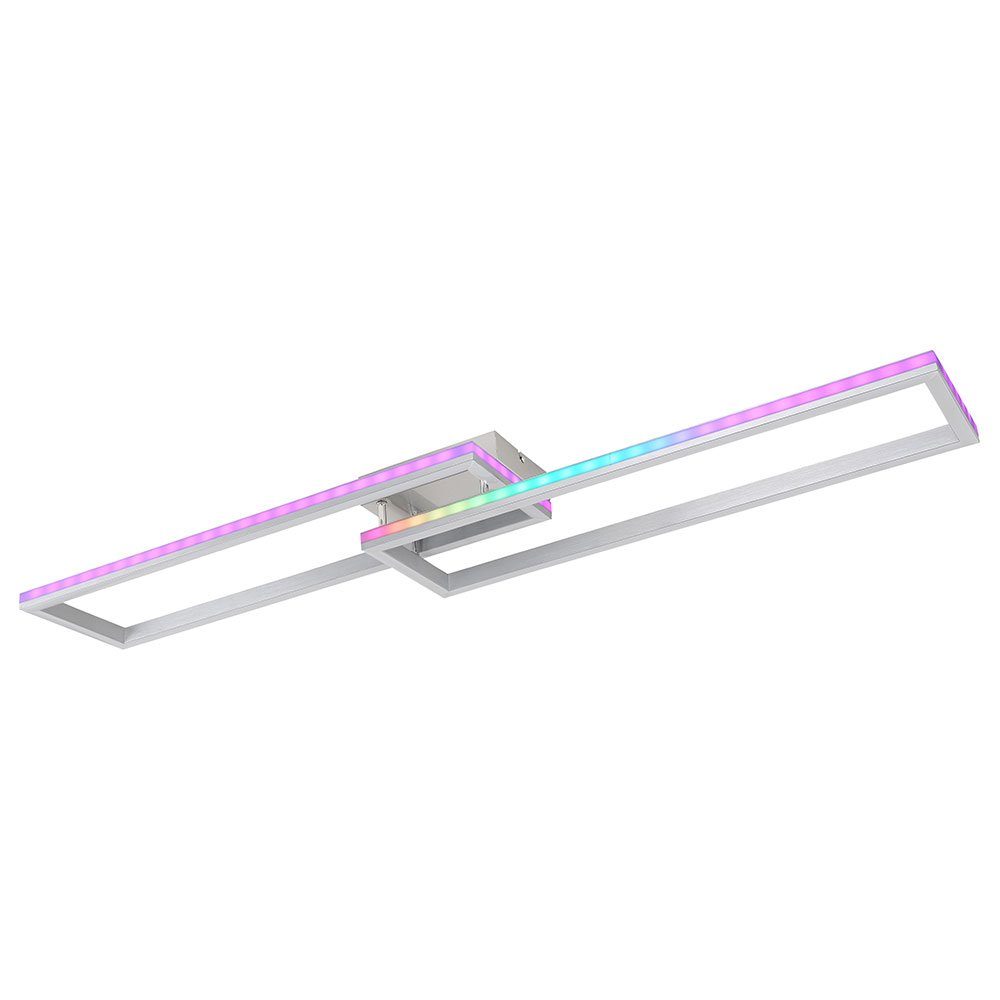LED Deckenleuchte LED RGB-Farbwechsler Globo Fernbedienung Schwenkbar L Dimmbar Deckenleuchte,