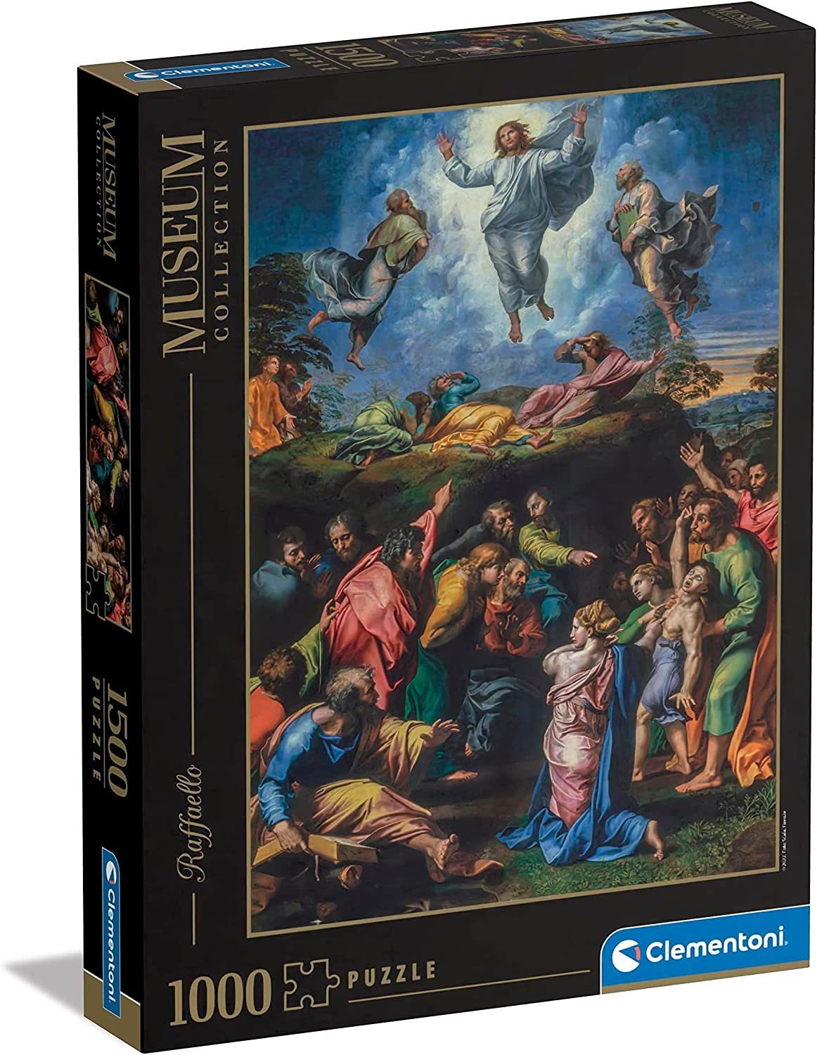 Clementoni® Puzzle Museum Collection Raffael - Transfiguration Puzzle, 1500 Puzzleteile