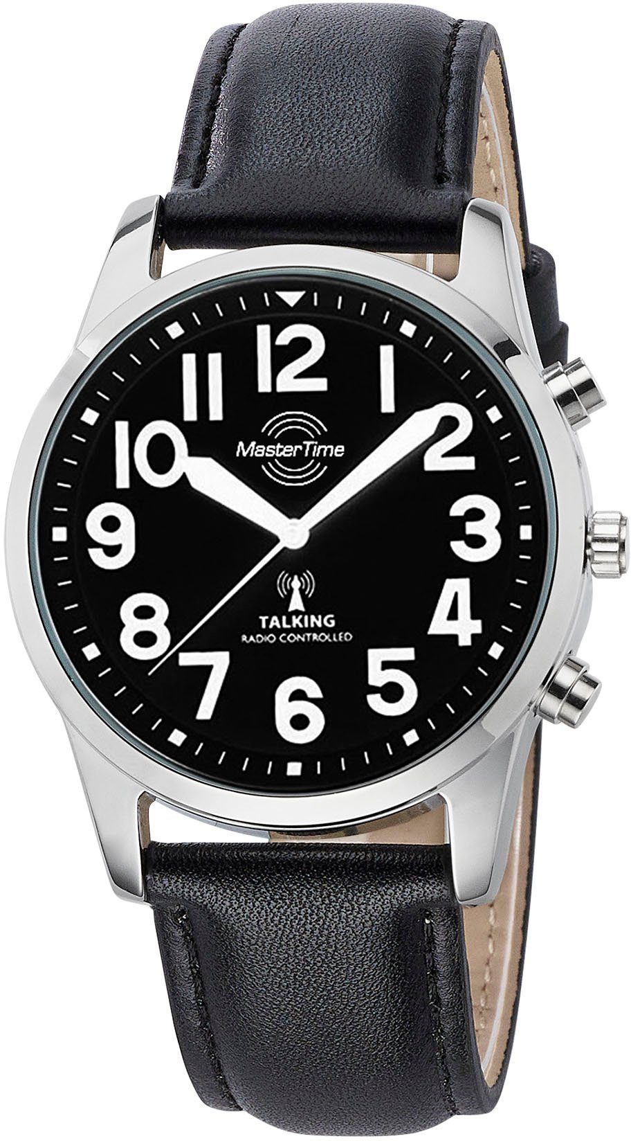 MASTER TIME Funkuhr Sprechende Funkuhr MTGA-10868-22L, Armbanduhr, Quarzuhr günstig online kaufen