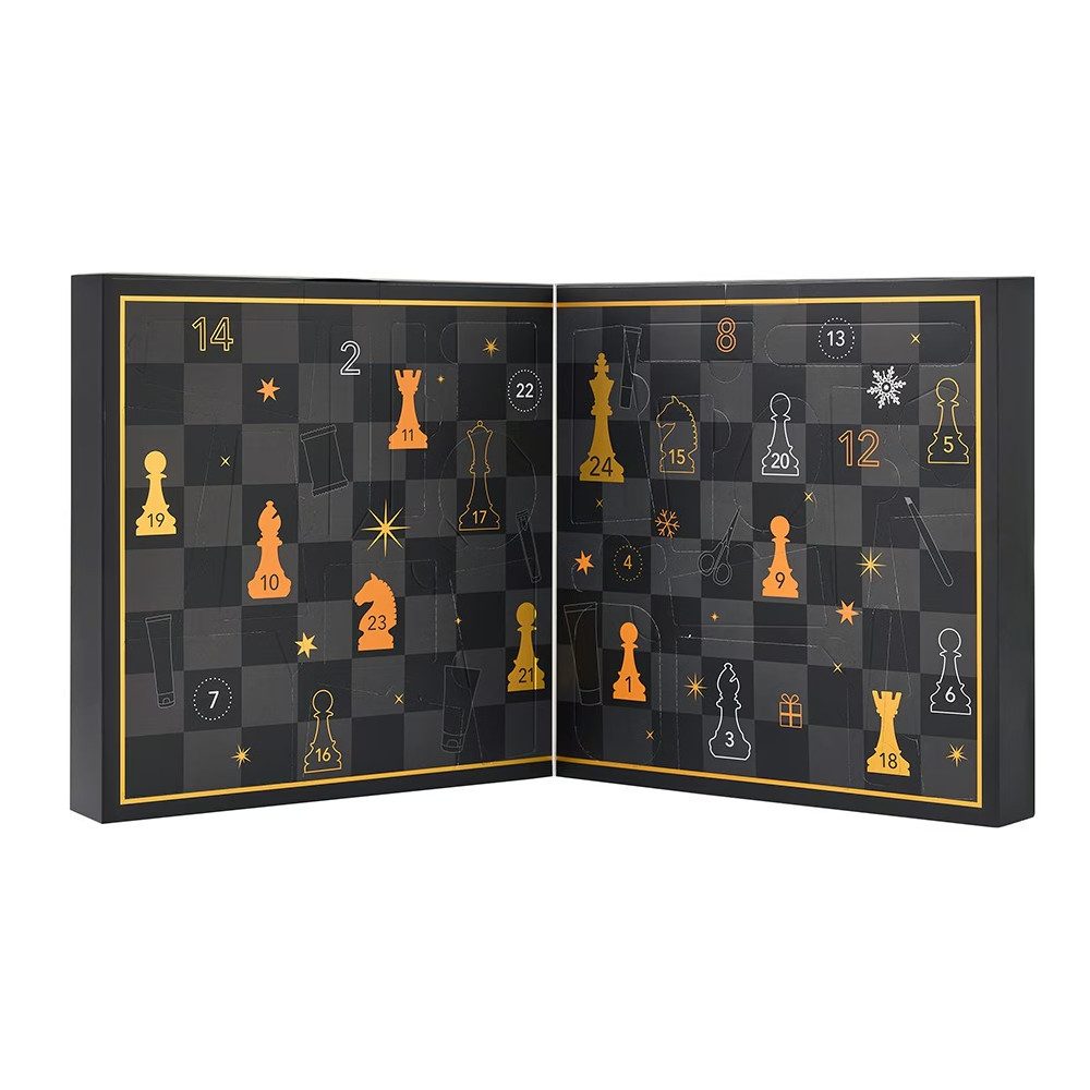 Douglas Adventskalender Douglas Men Pflege Adventskalender 2025 – 24 Pflege-Überraschungen (24-tlg), 24 Pflege-Highlights für Männer – von Creme bis Bartseife