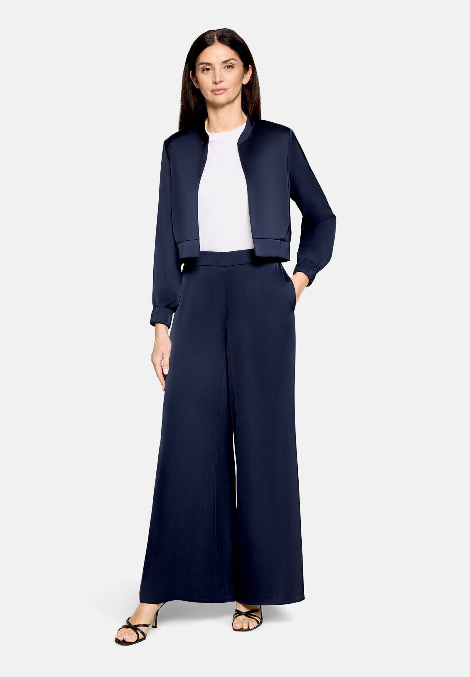 Vera Mont Stoffhose Damen mit Taschen Material